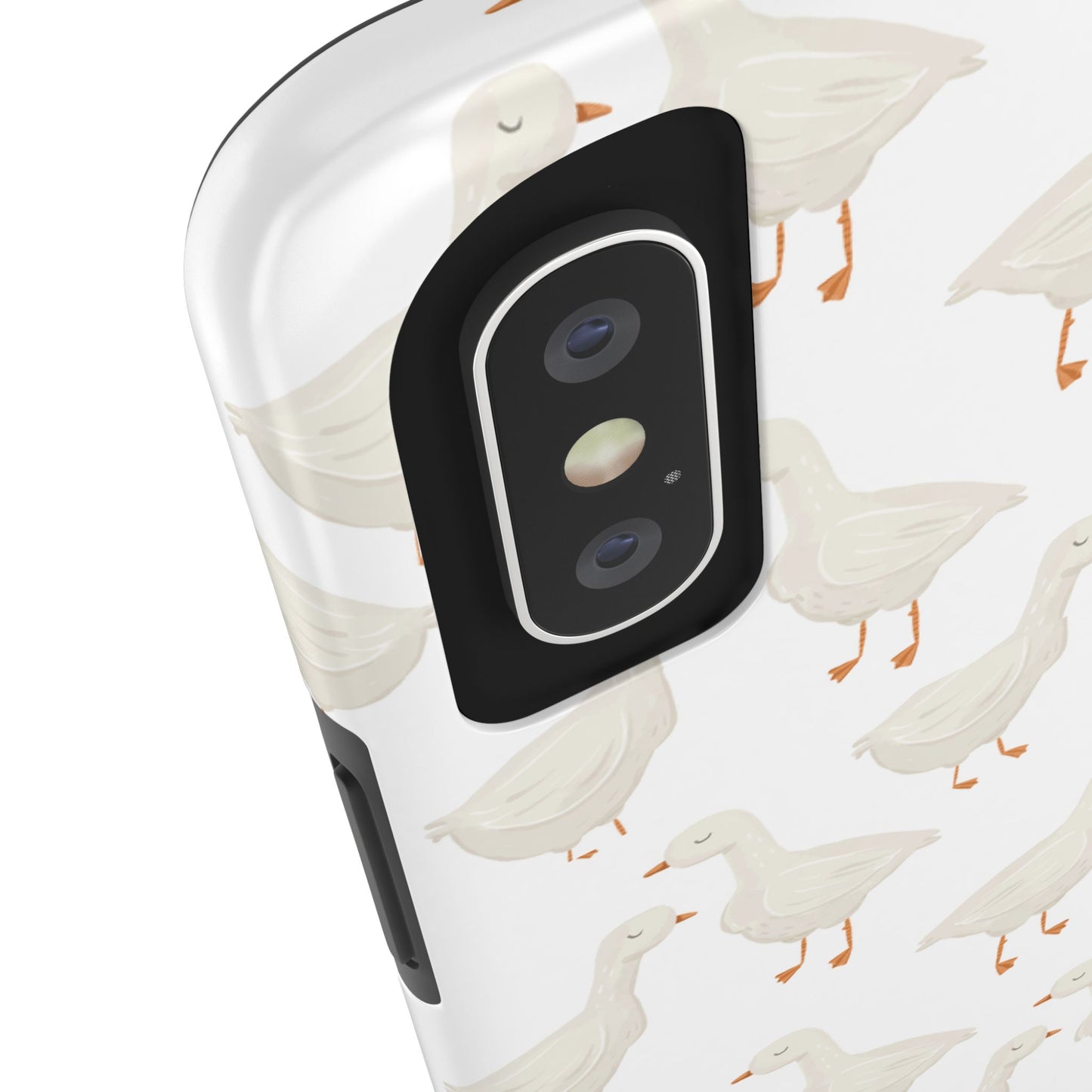 White Goosey - Tough Phone Cases