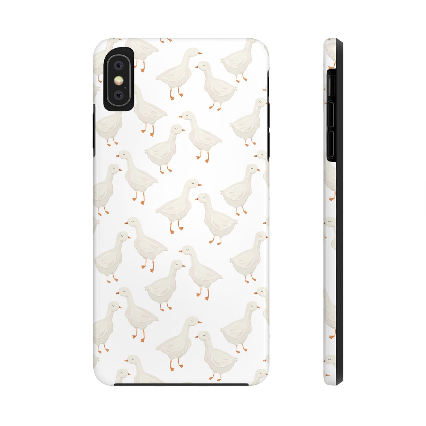 White Goosey - Tough Phone Cases