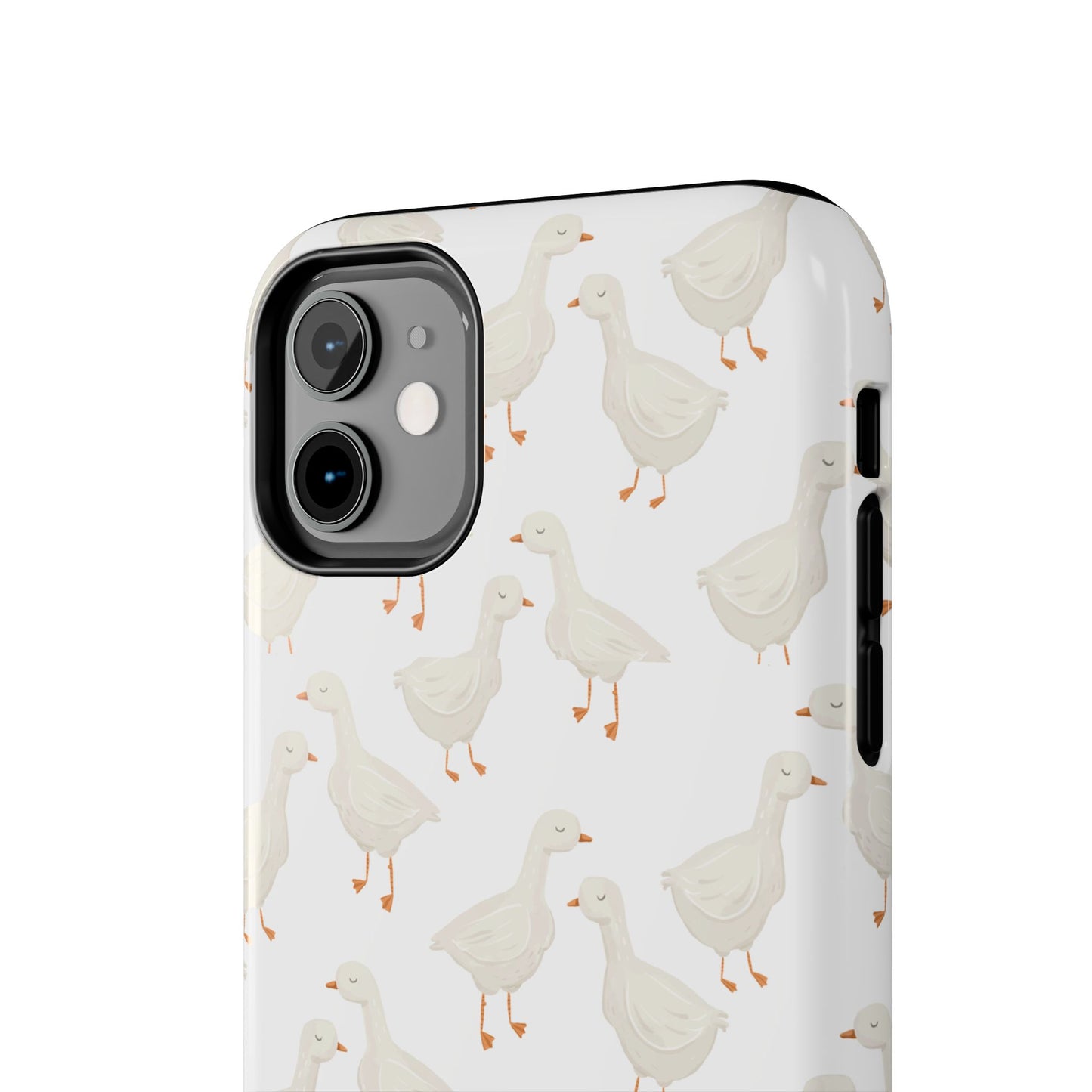 White Goosey - Tough Phone Cases
