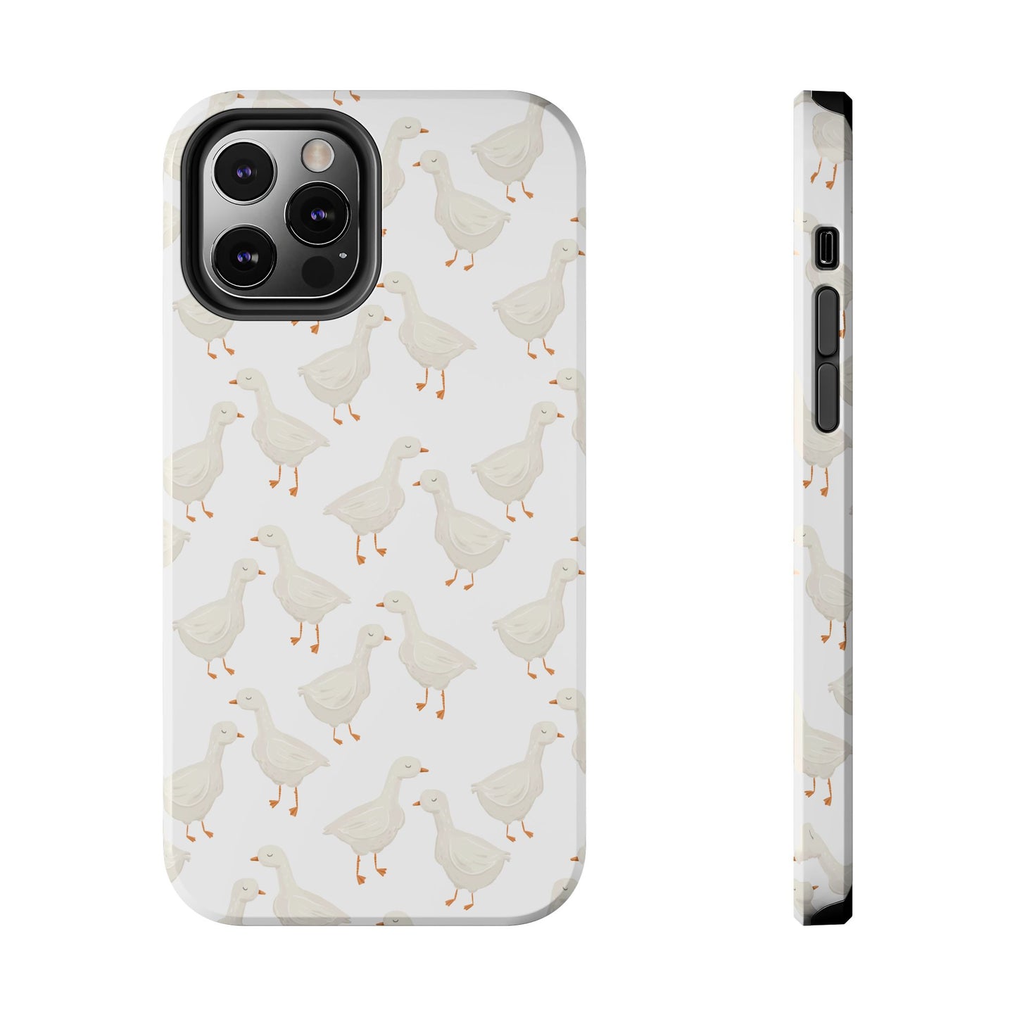 White Goosey - Tough Phone Cases