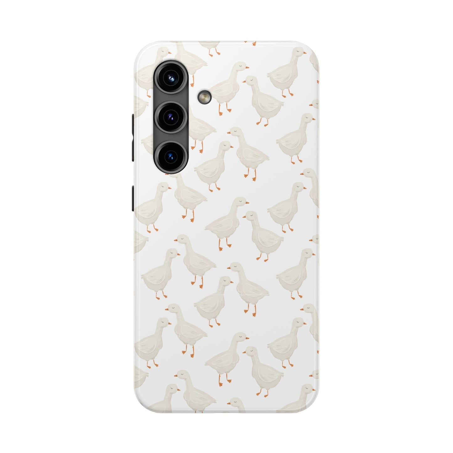 White Goosey - Tough Phone Cases