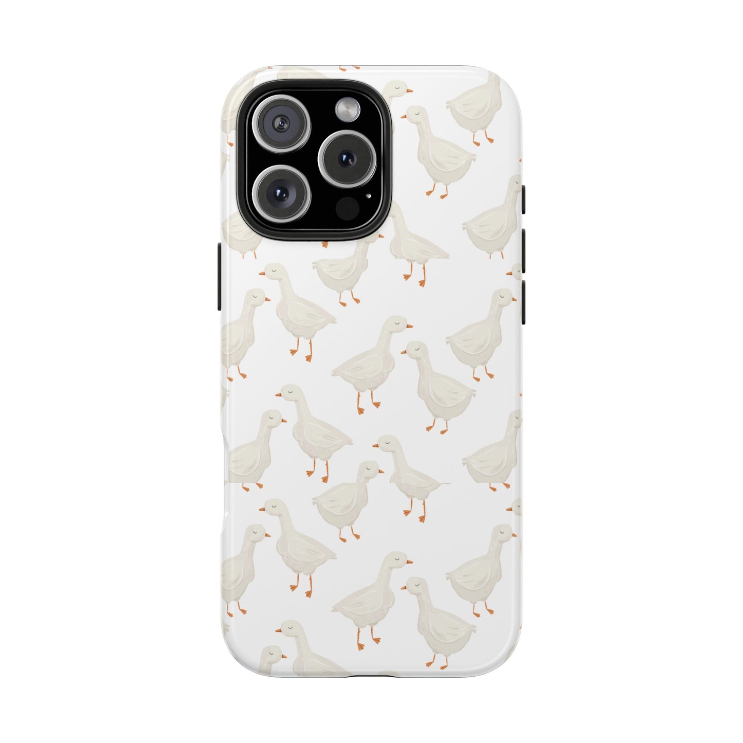 White Goosey - Tough Phone Cases