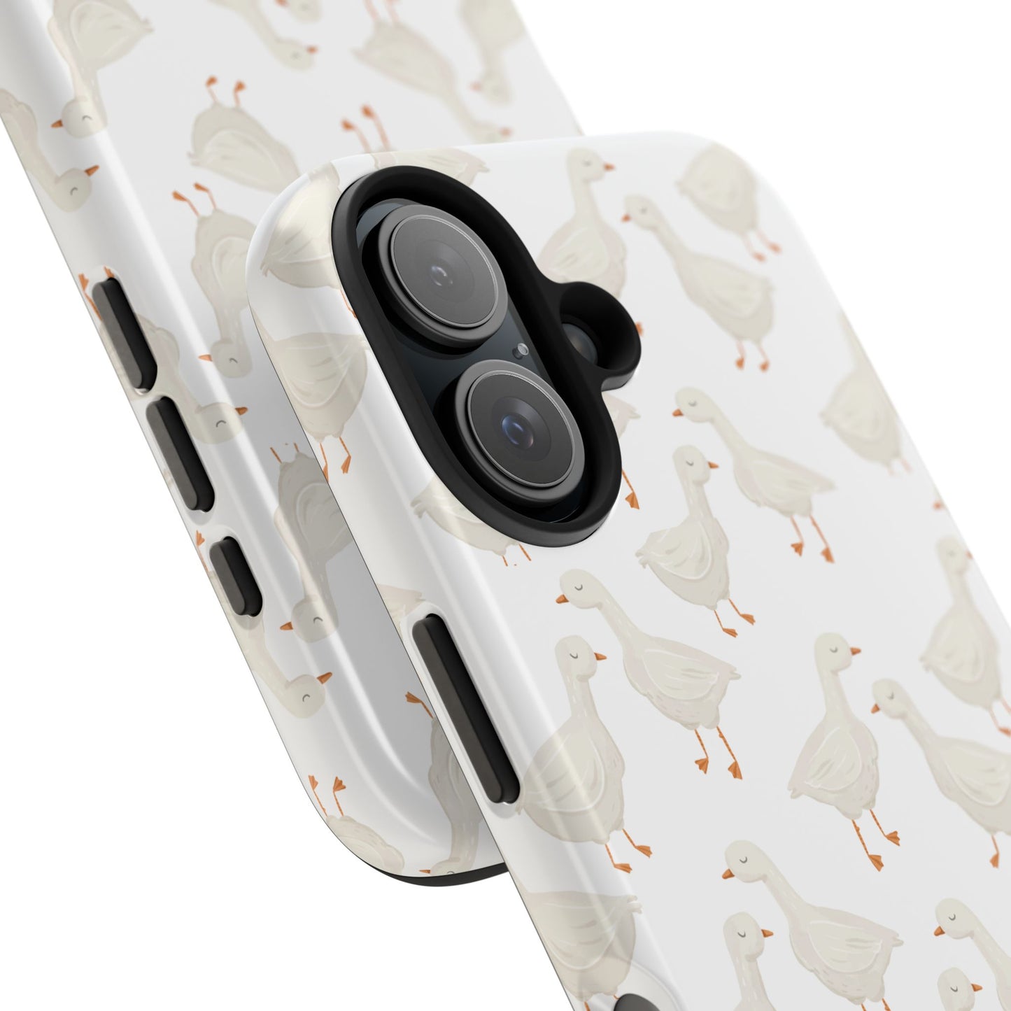 White Goosey - Tough Phone Cases