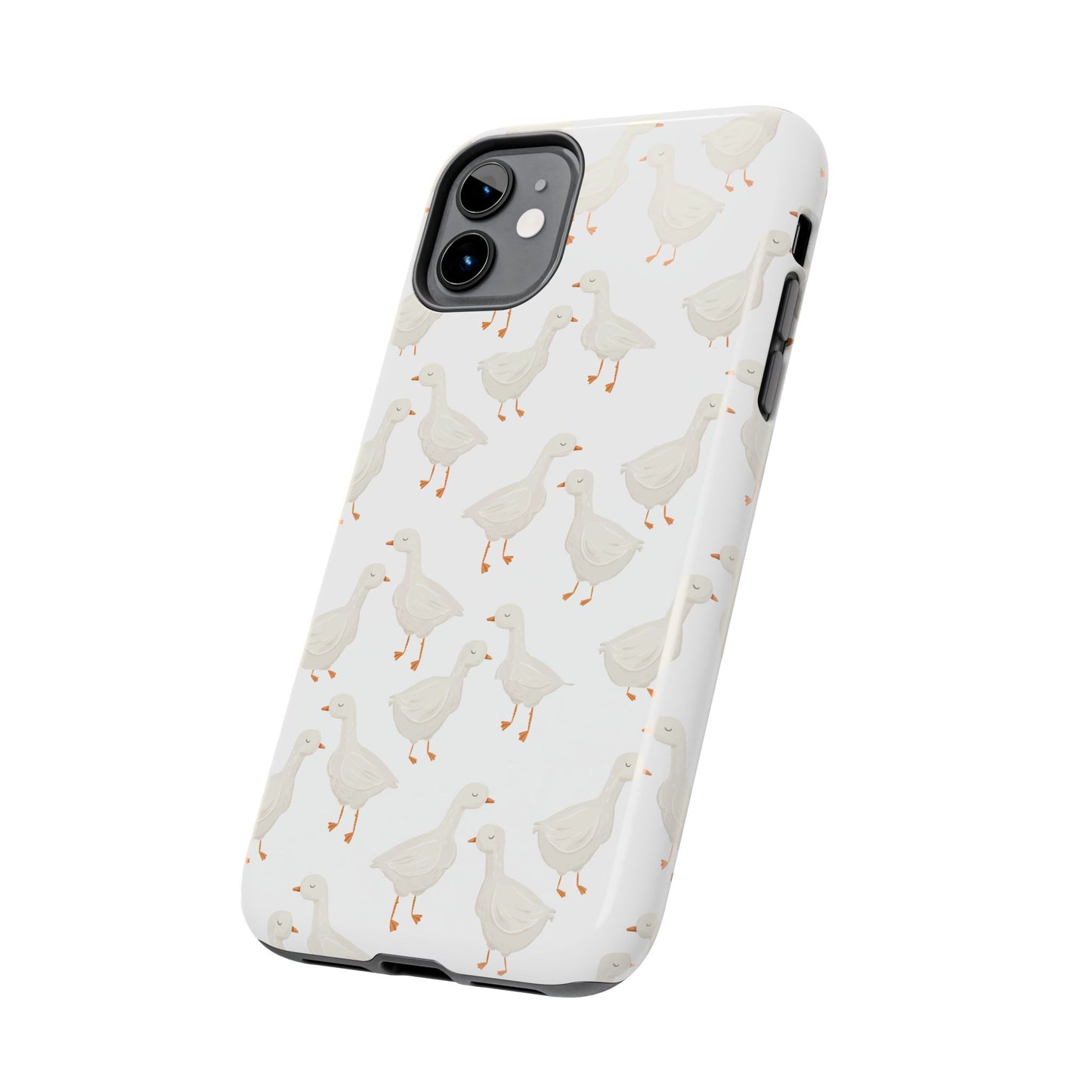 White Goosey - Tough Phone Cases