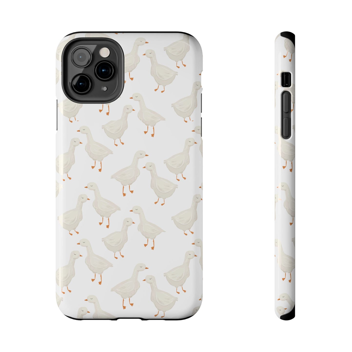 White Goosey - Tough Phone Cases