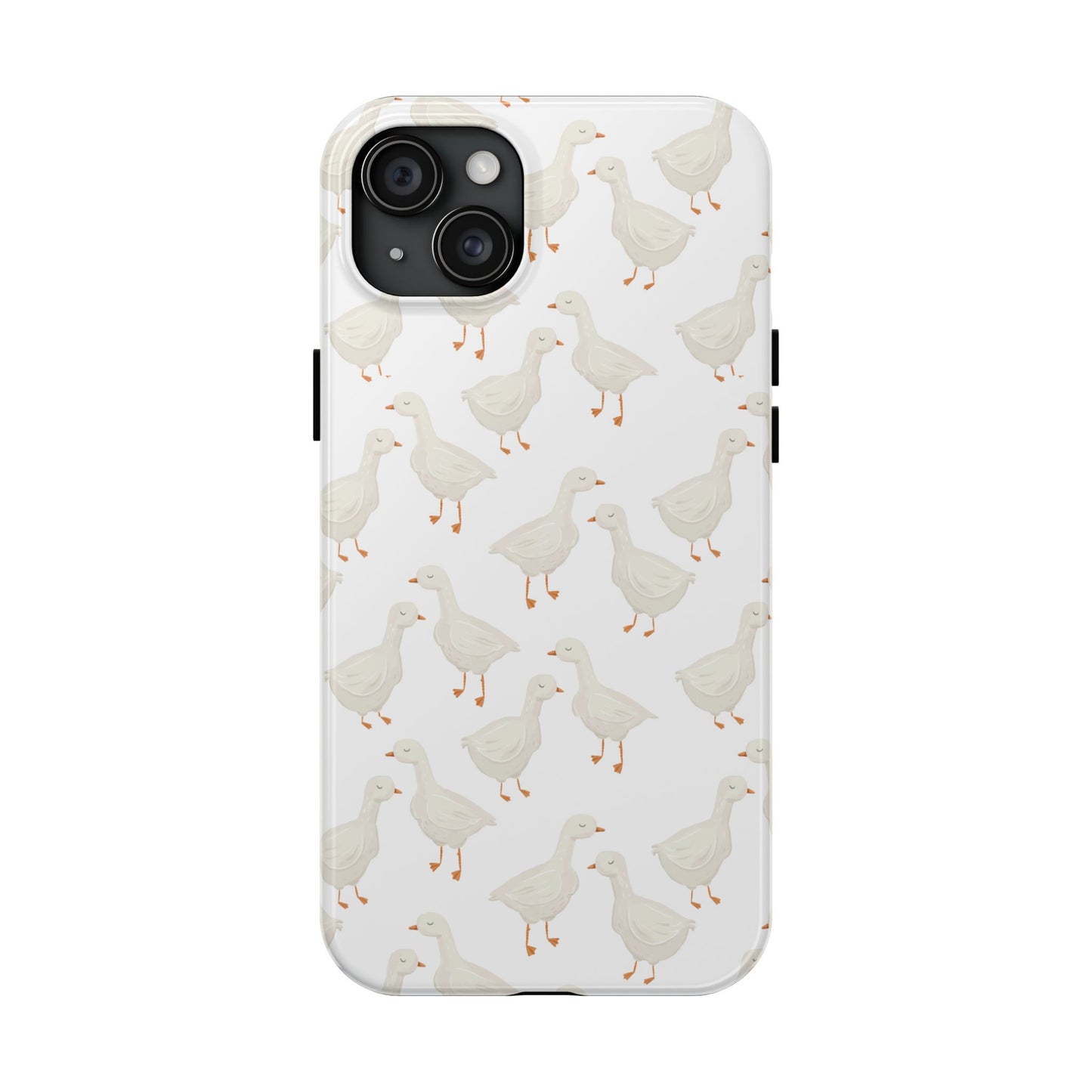 White Goosey - Tough Phone Cases