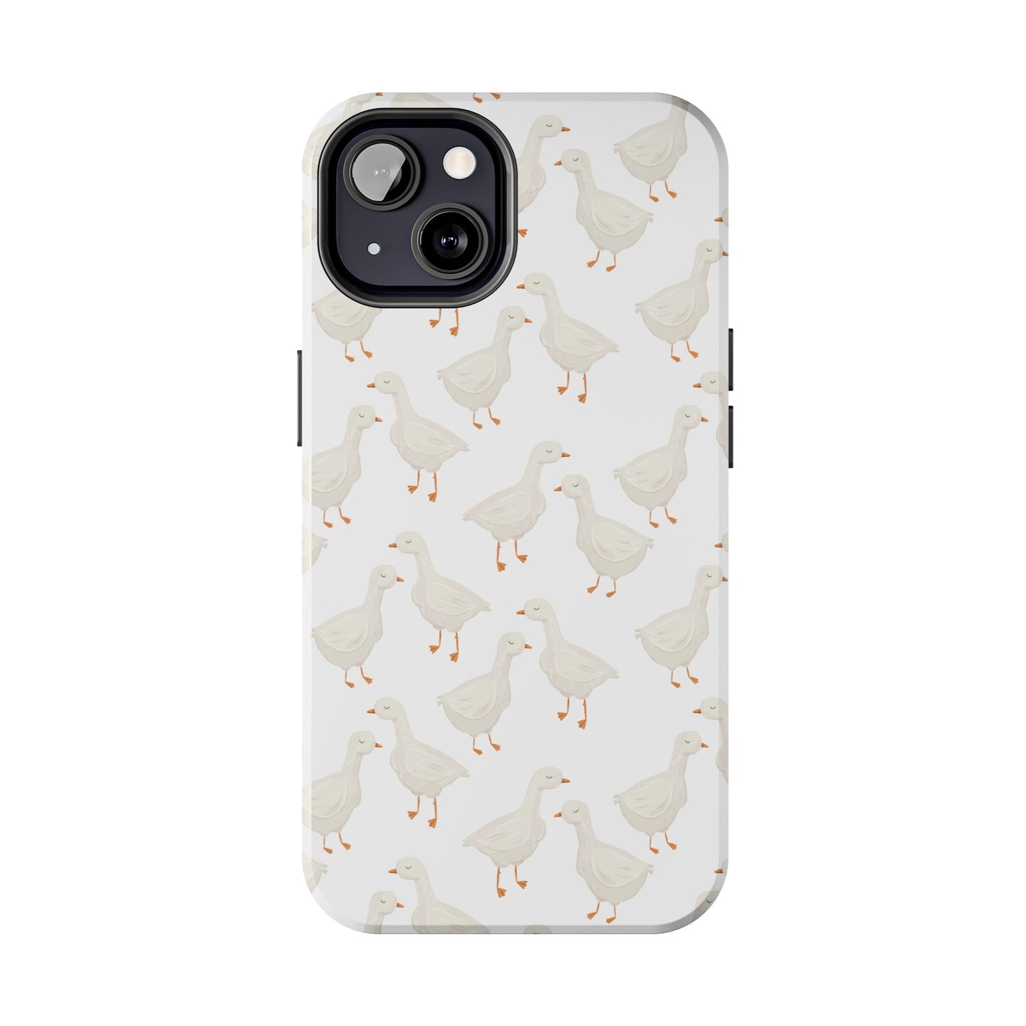 White Goosey - Tough Phone Cases