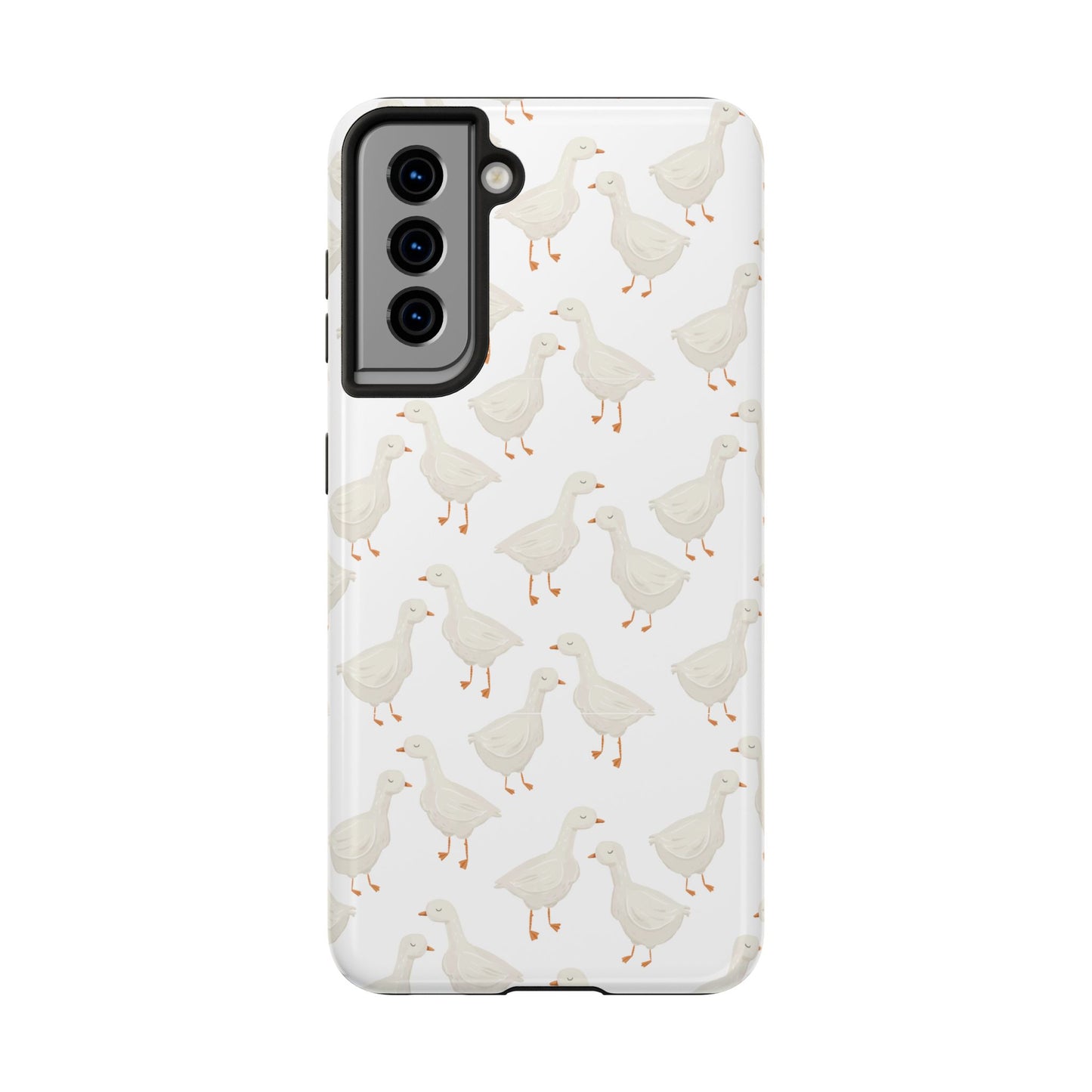 White Goosey - Tough Phone Cases