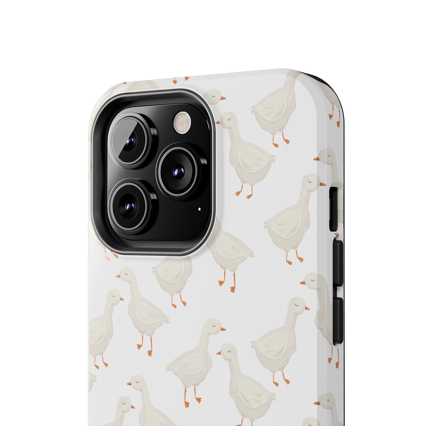White Goosey - Tough Phone Cases