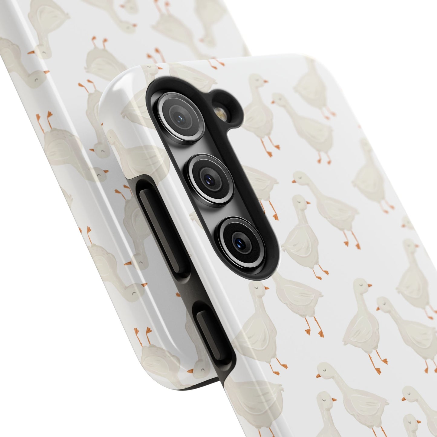 White Goosey - Tough Phone Cases