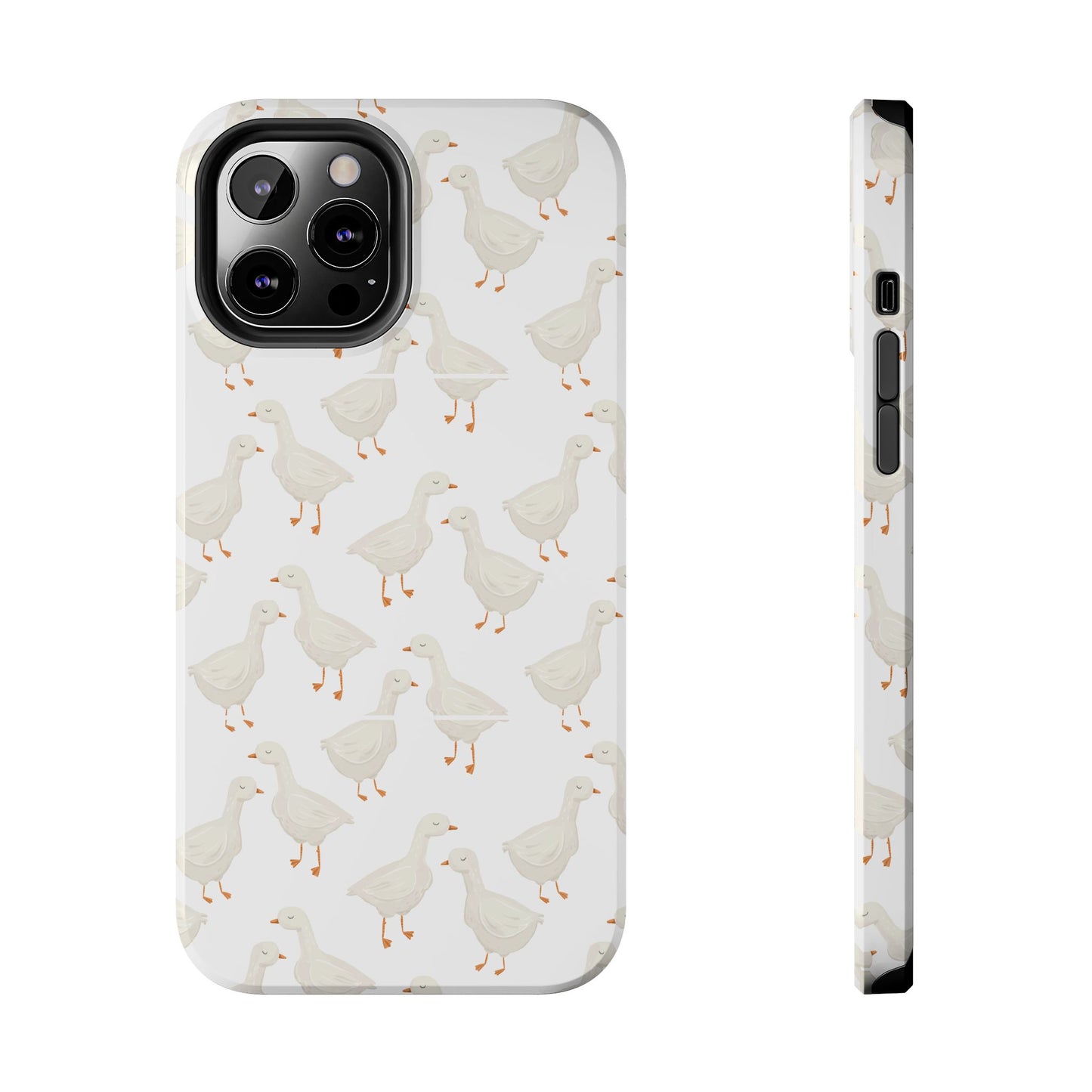 White Goosey - Tough Phone Cases