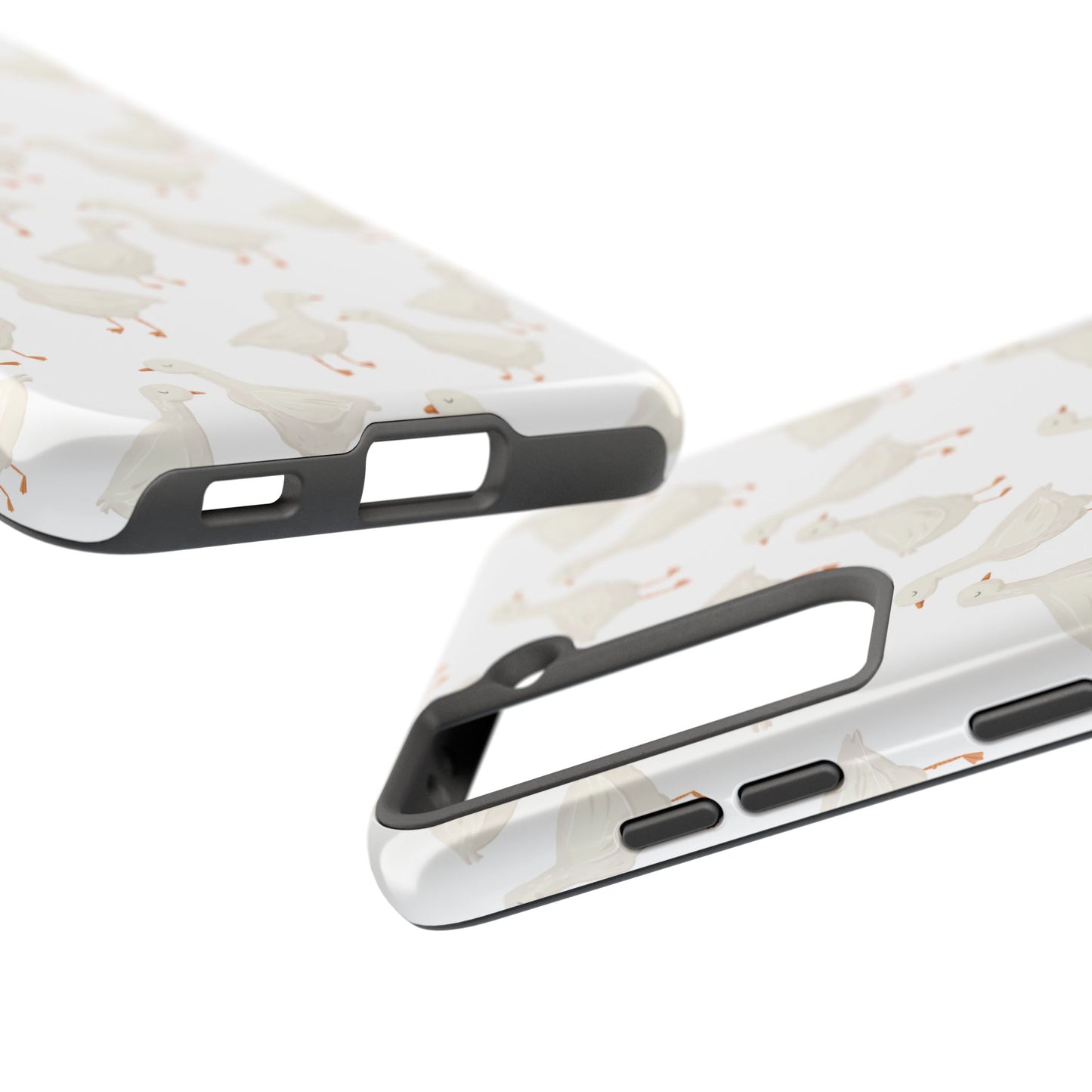 White Goosey - Tough Phone Cases