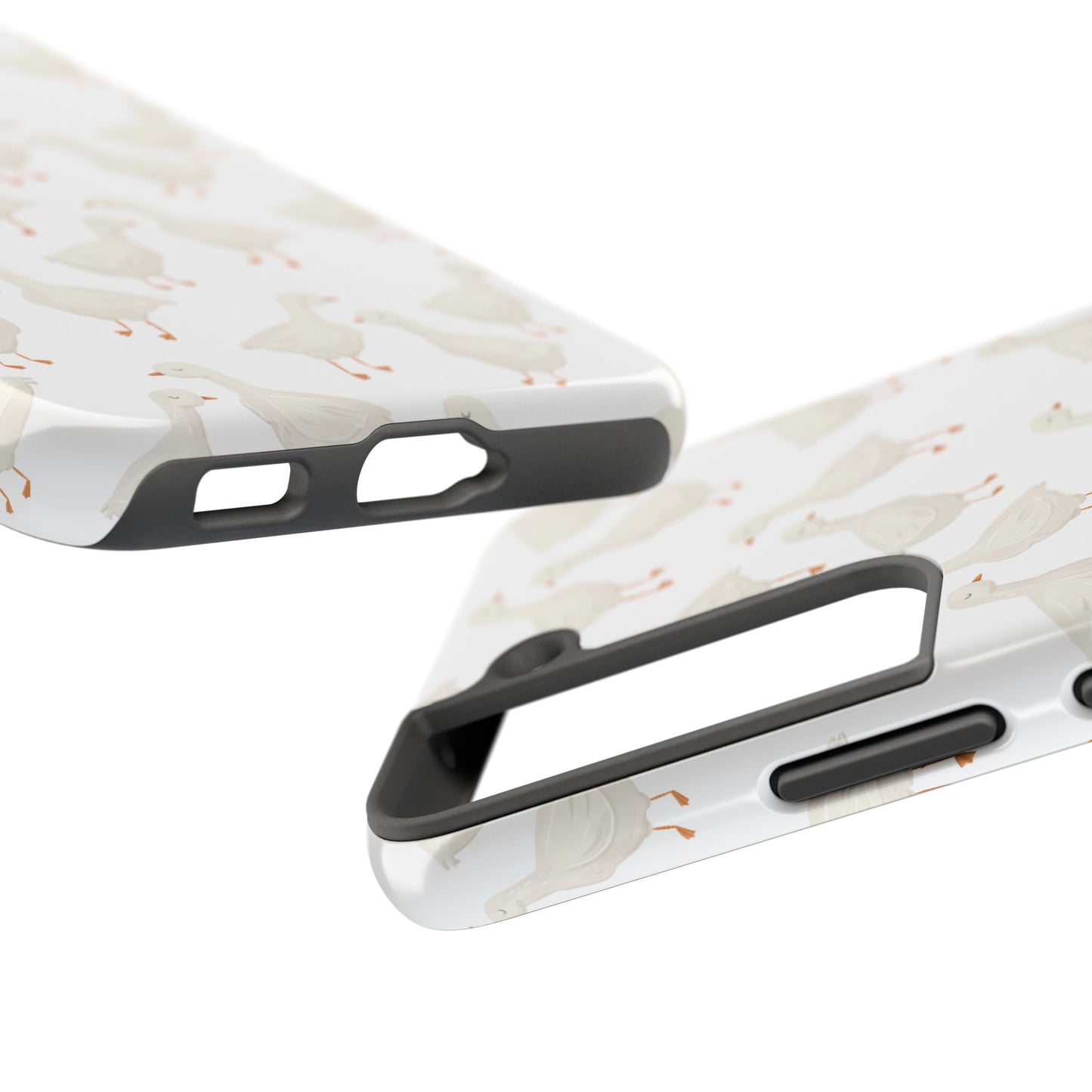 White Goosey - Tough Phone Cases
