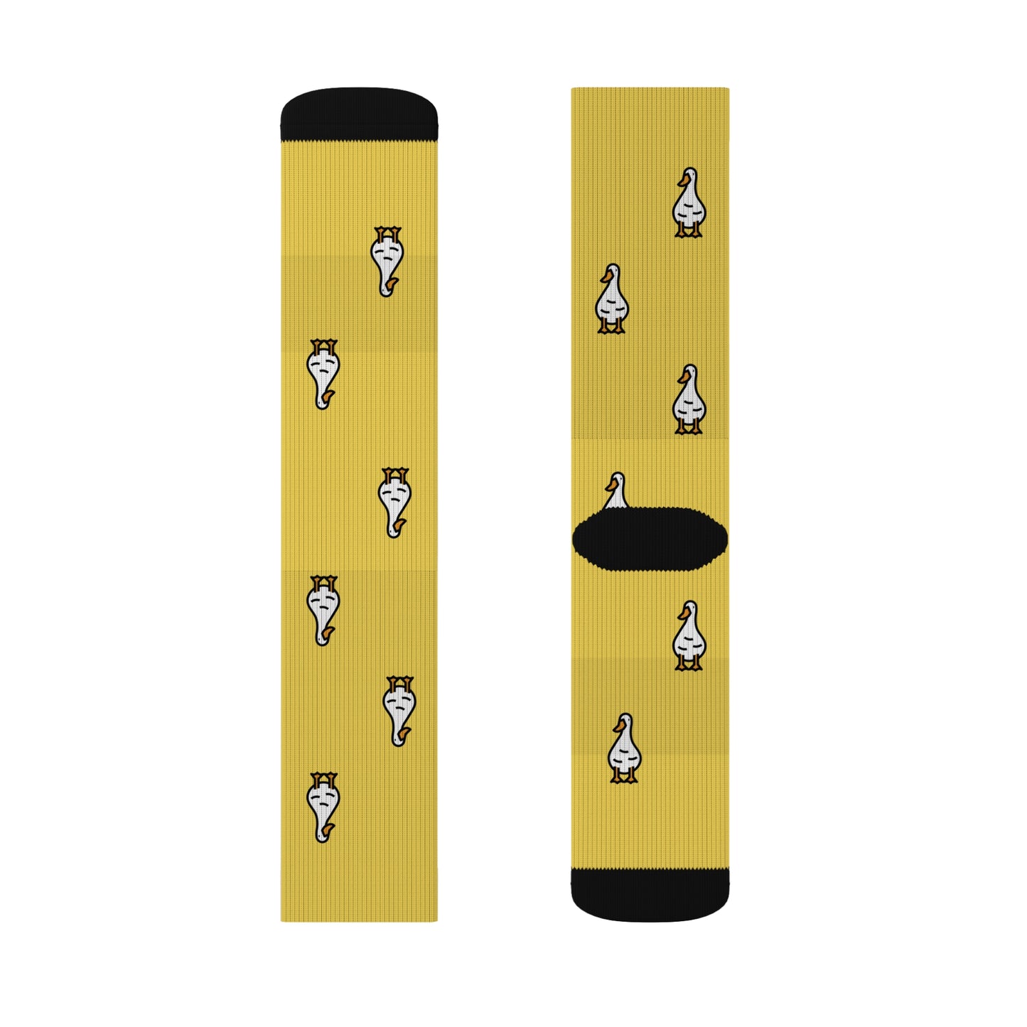 Mother Duck Striped Socks