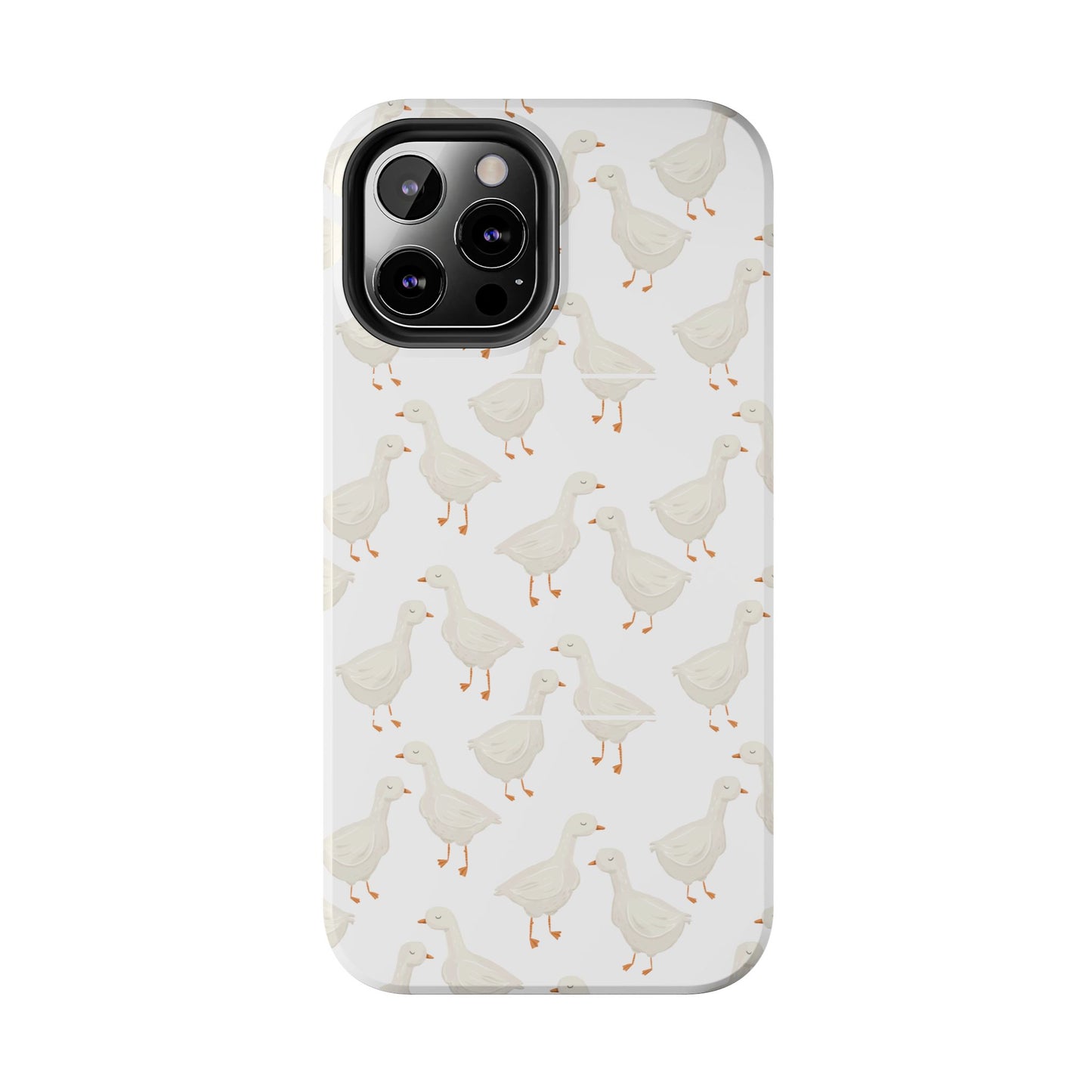 White Goosey - Tough Phone Cases