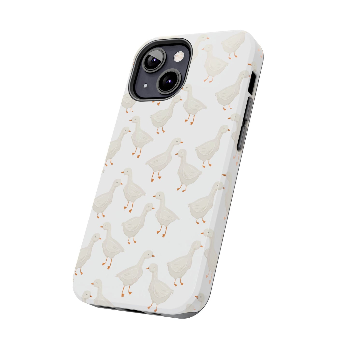 White Goosey - Tough Phone Cases