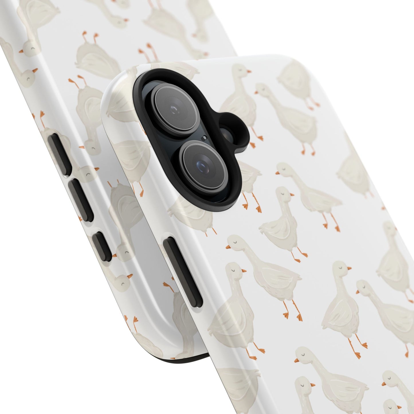 White Goosey - Tough Phone Cases