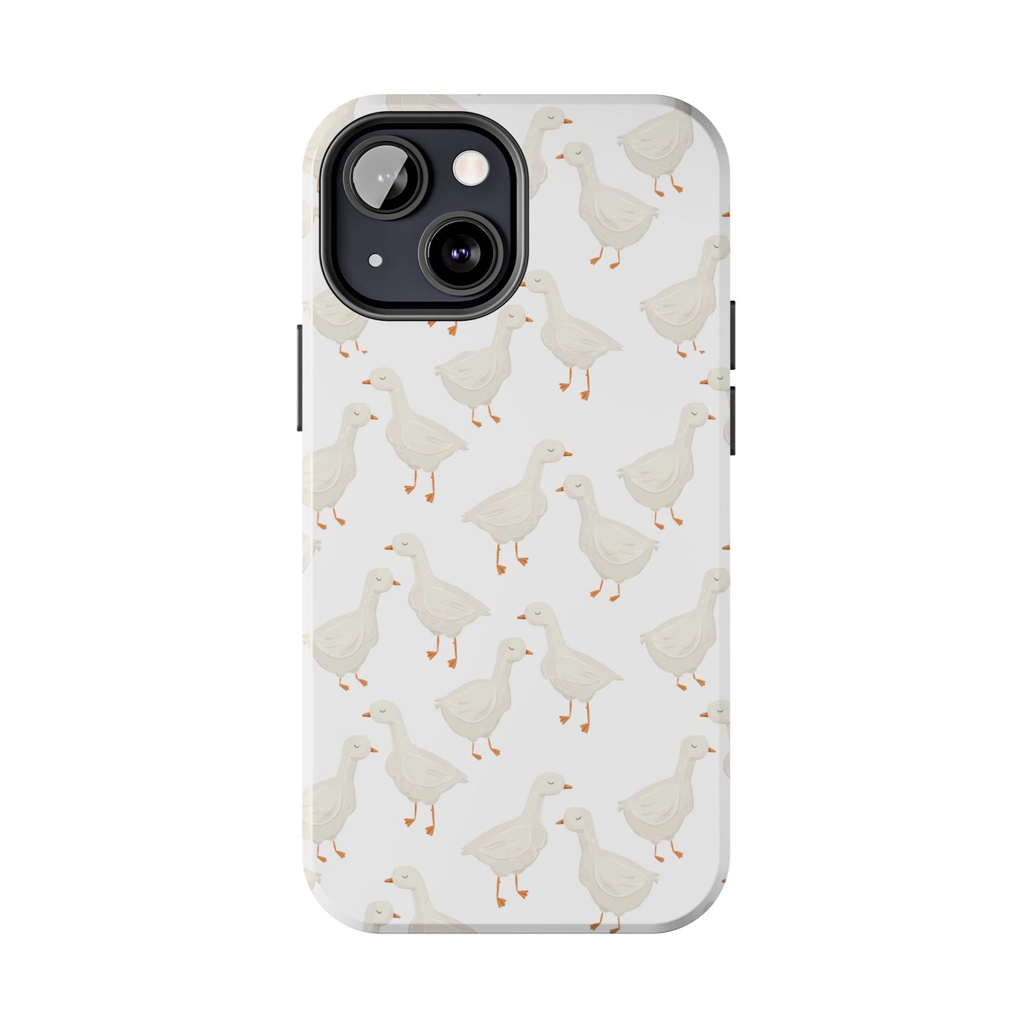 White Goosey - Tough Phone Cases
