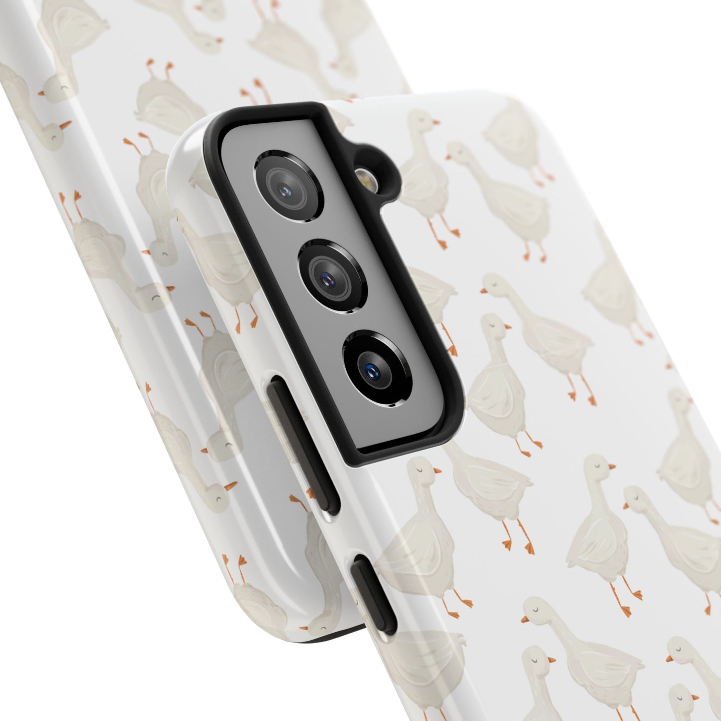 White Goosey - Tough Phone Cases