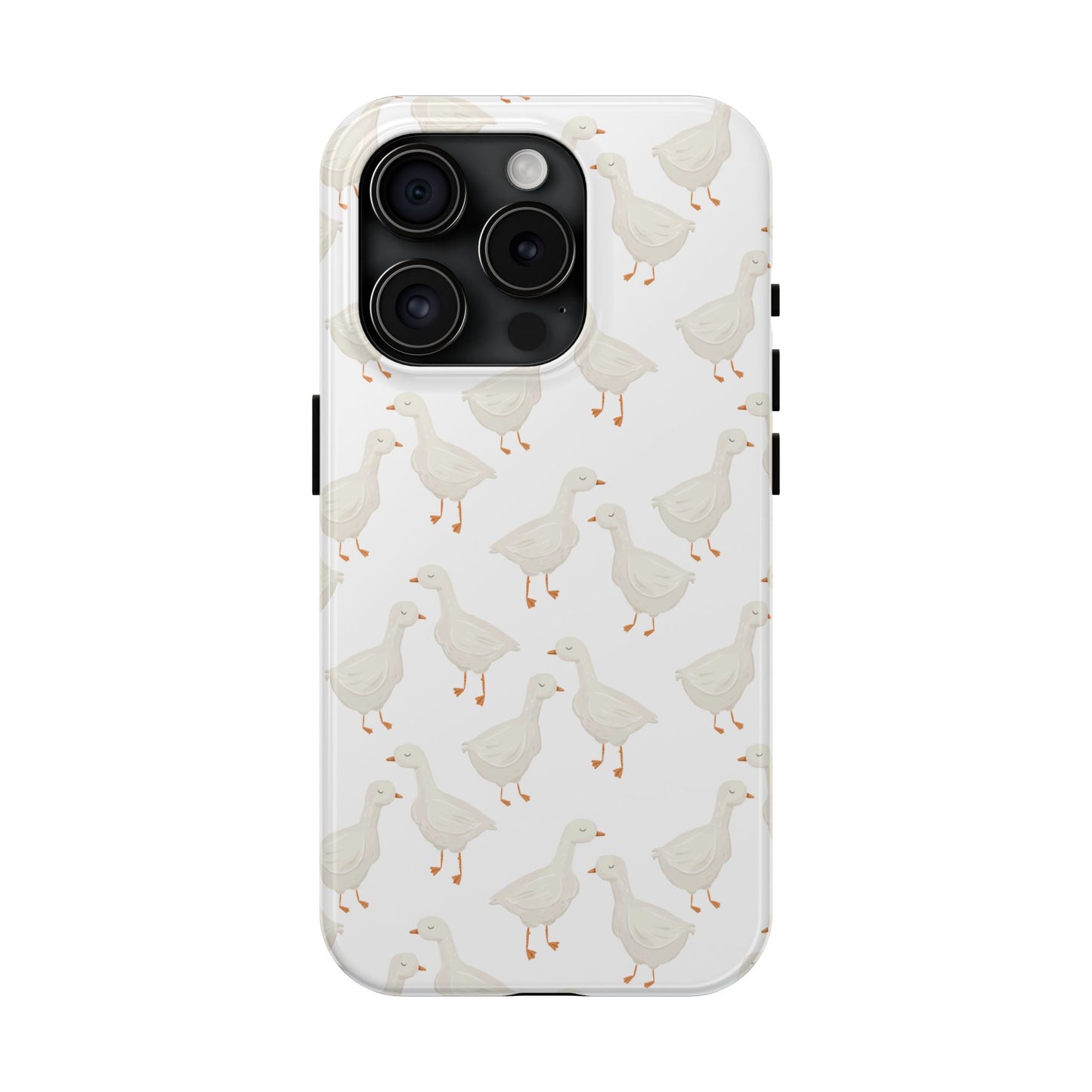 White Goosey - Tough Phone Cases
