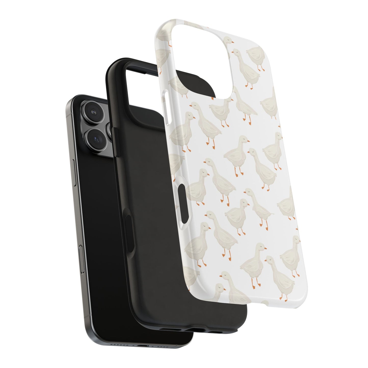 White Goosey - Tough Phone Cases