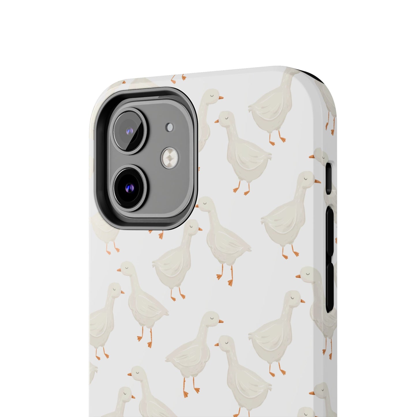 White Goosey - Tough Phone Cases