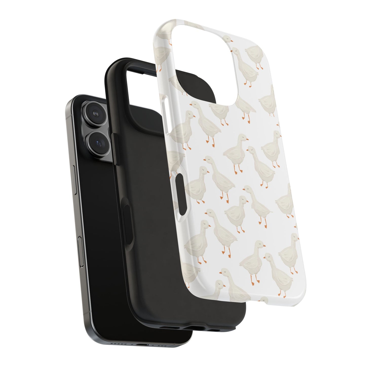 White Goosey - Tough Phone Cases