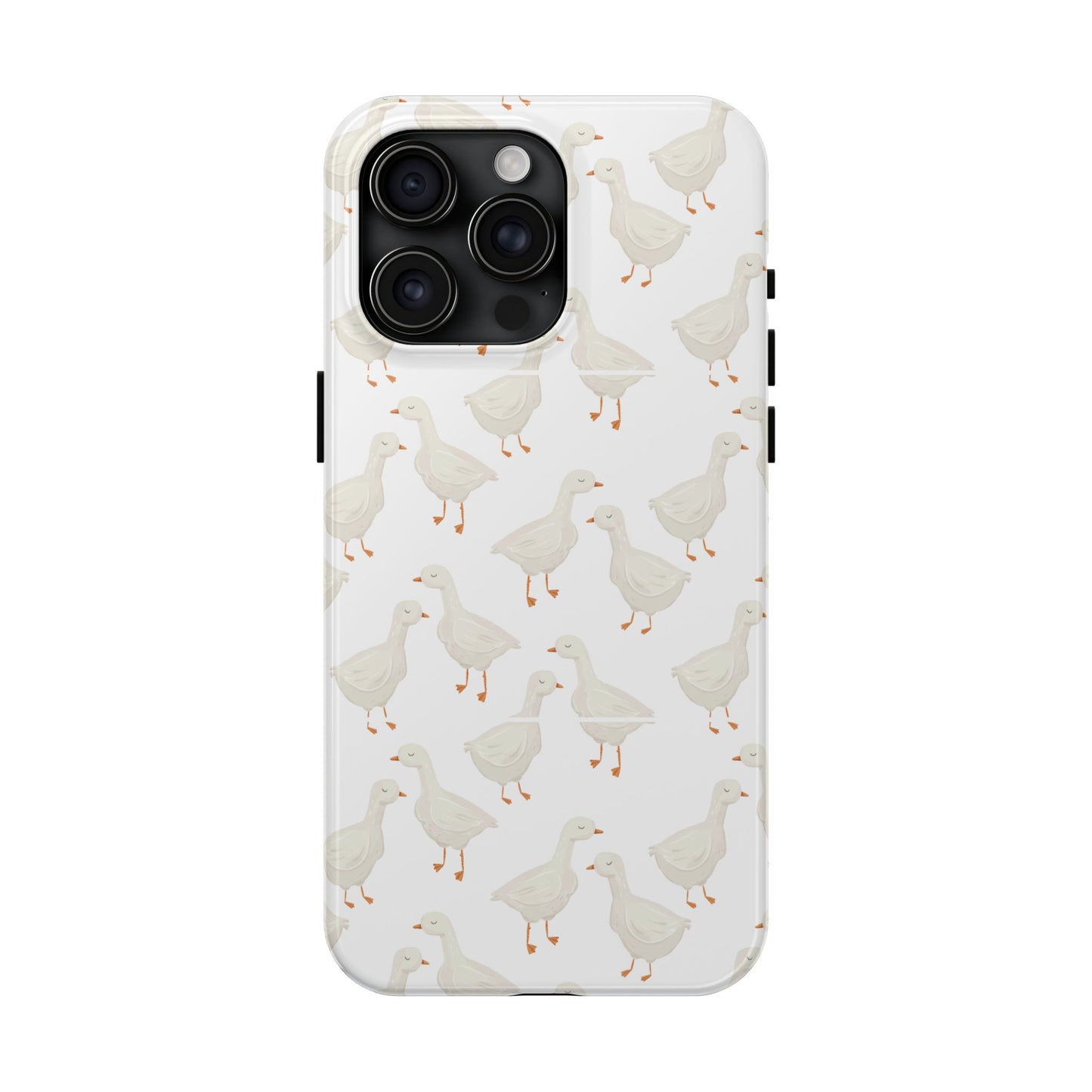 White Goosey - Tough Phone Cases