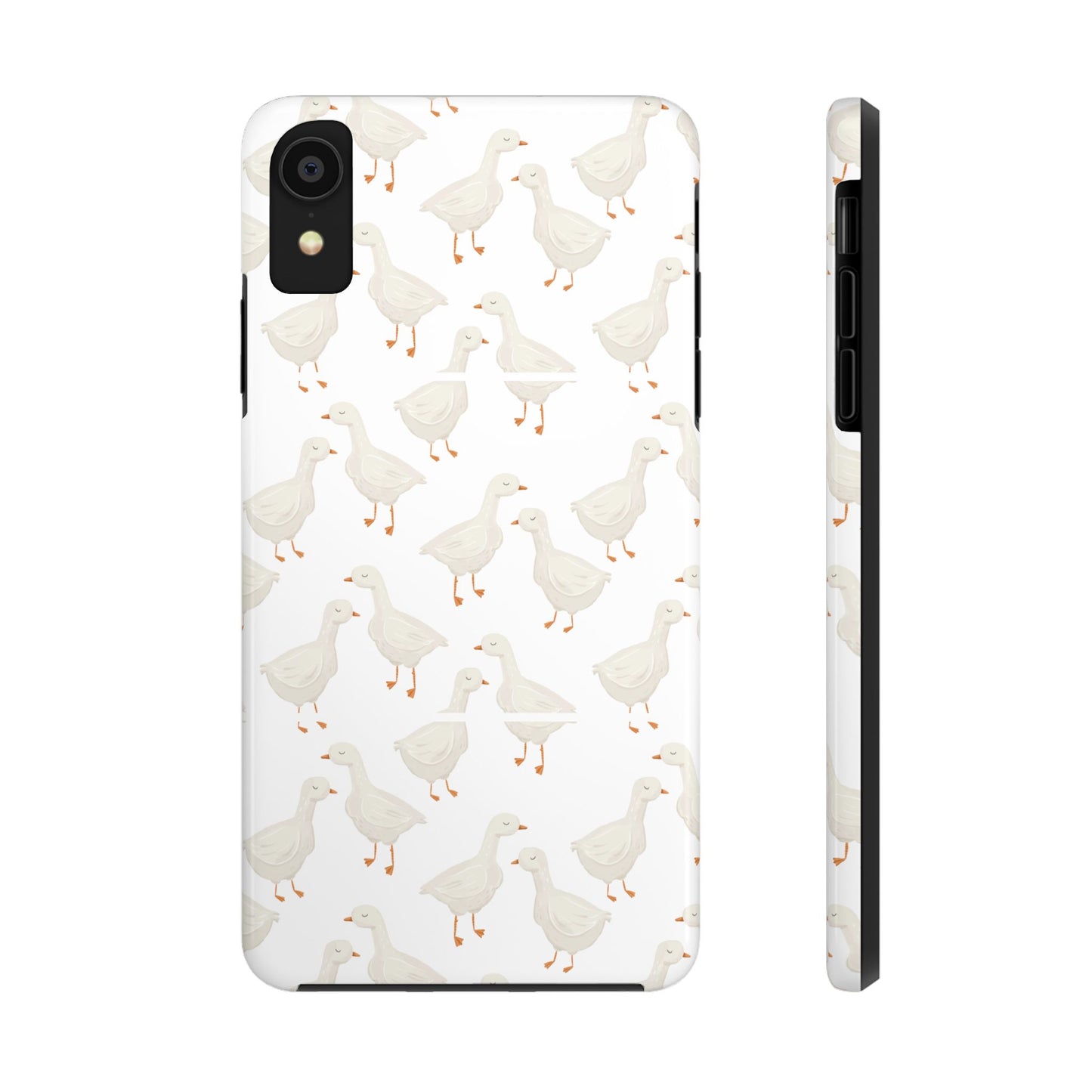 White Goosey - Tough Phone Cases