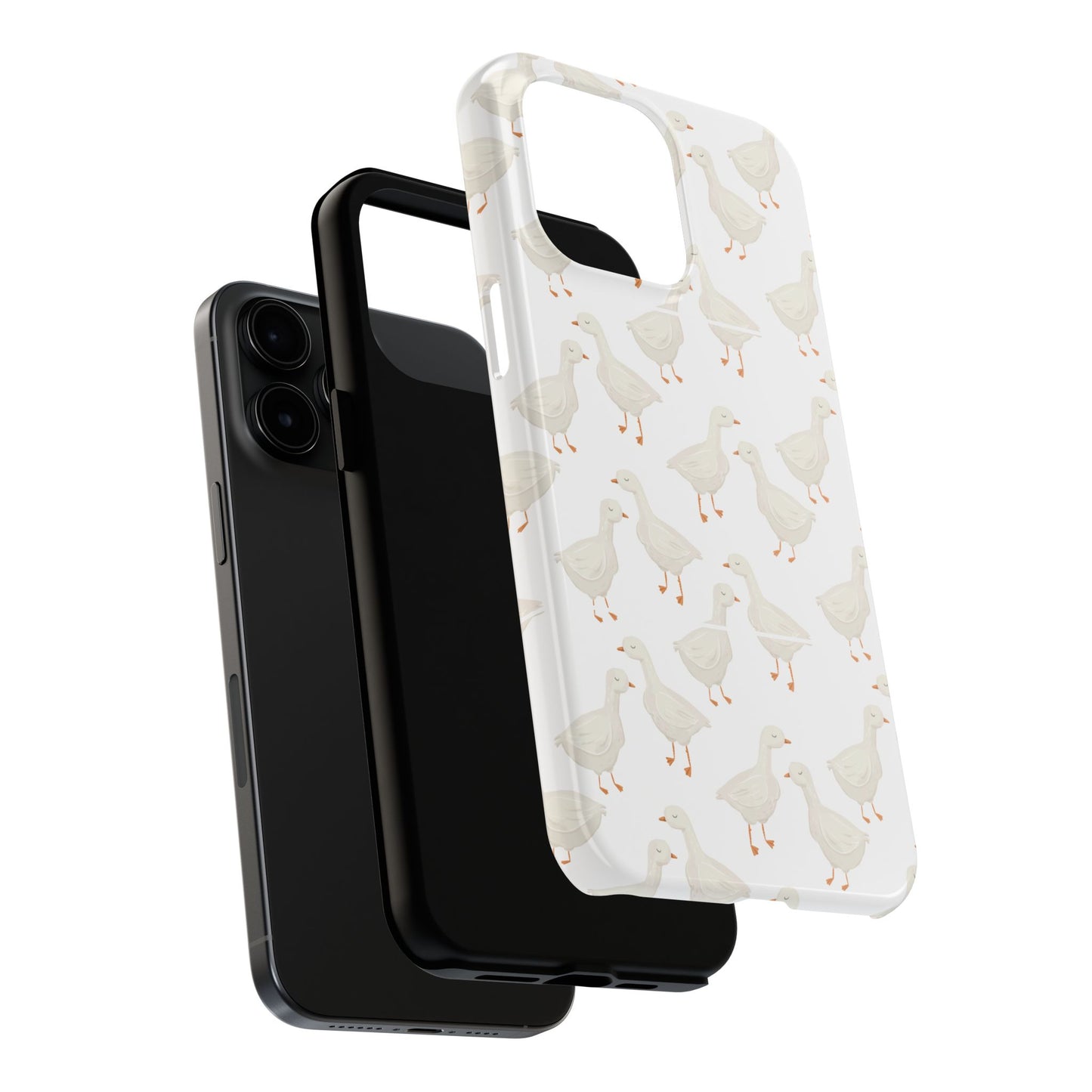 White Goosey - Tough Phone Cases
