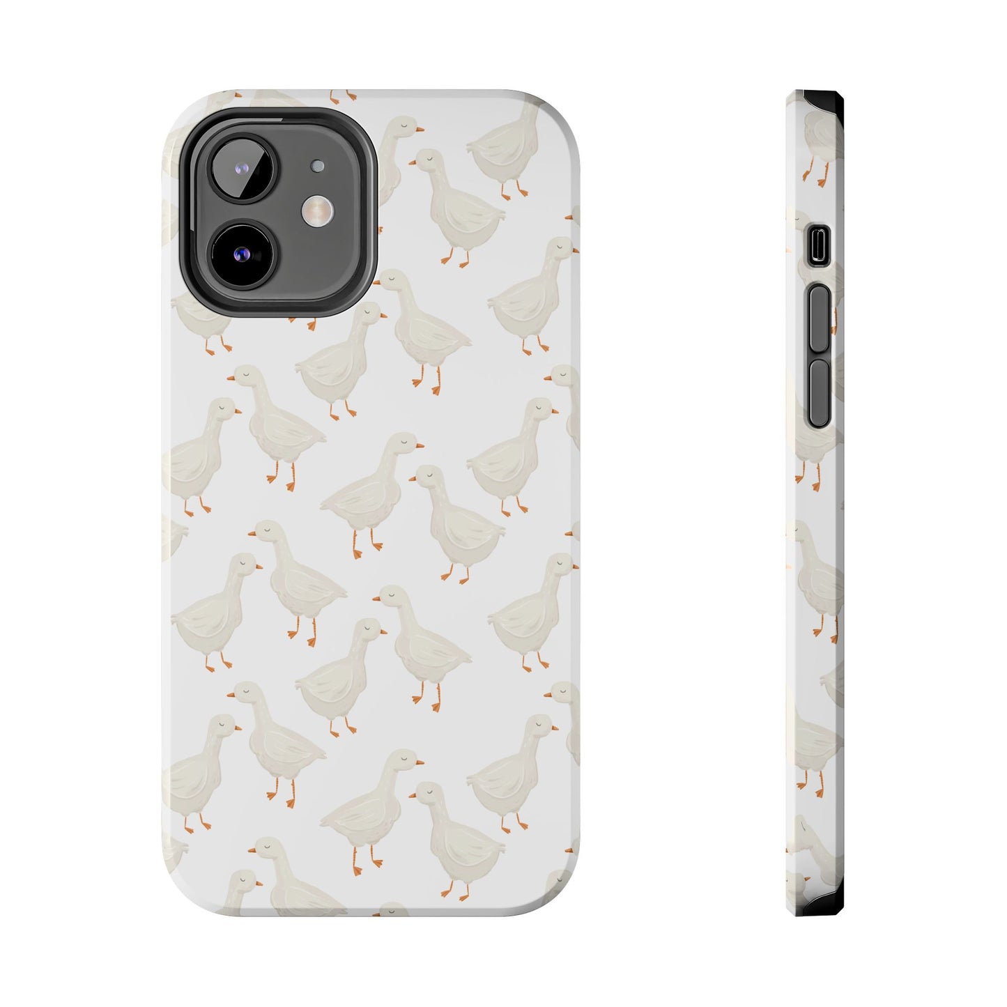 White Goosey - Tough Phone Cases