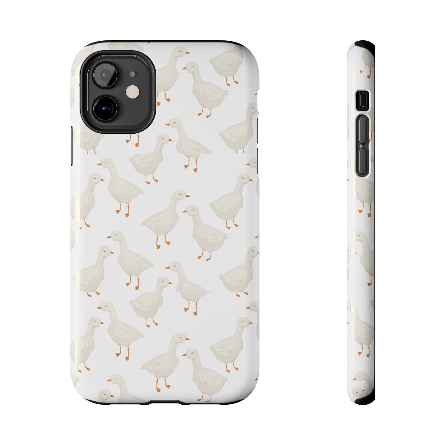 White Goosey - Tough Phone Cases