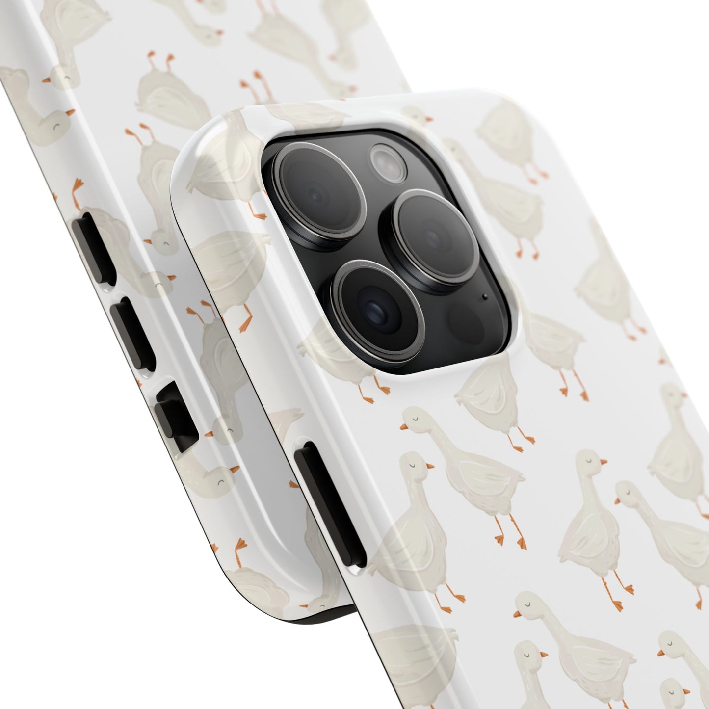 White Goosey - Tough Phone Cases
