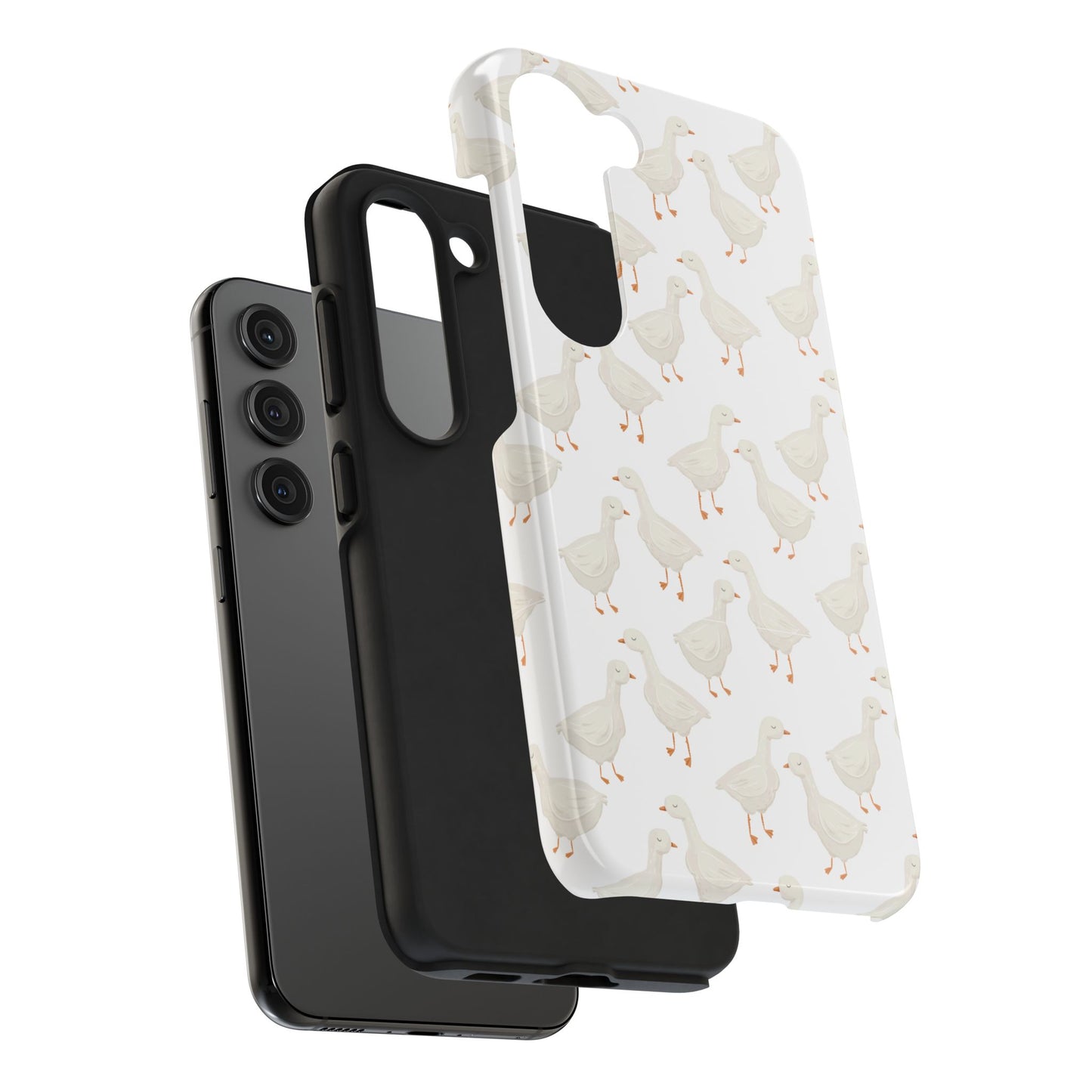 White Goosey - Tough Phone Cases