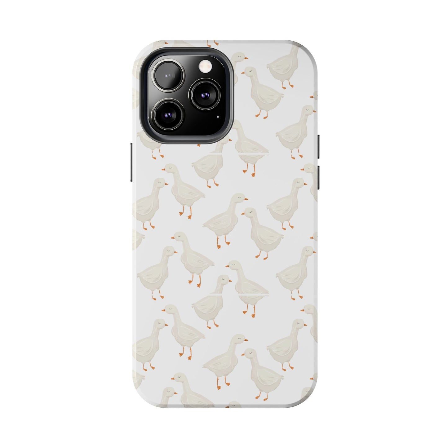 White Goosey - Tough Phone Cases