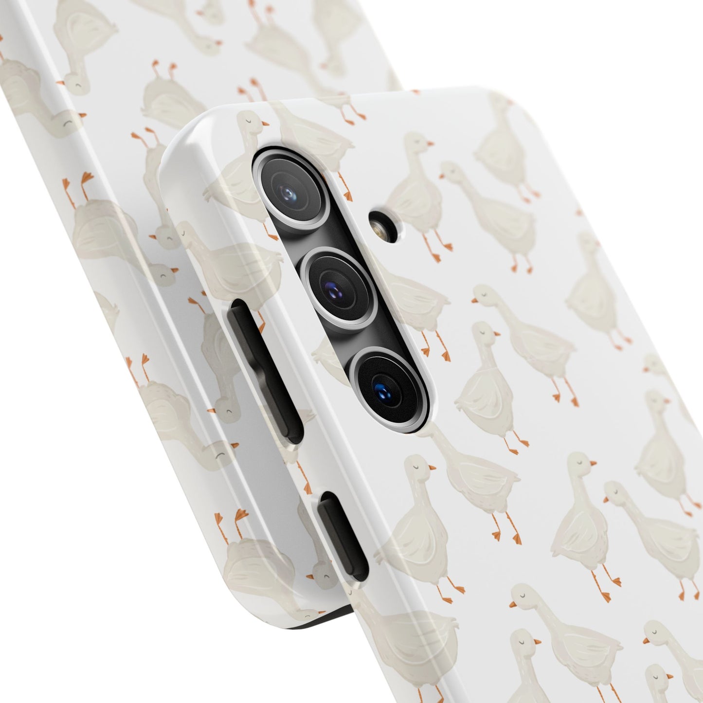 White Goosey - Tough Phone Cases