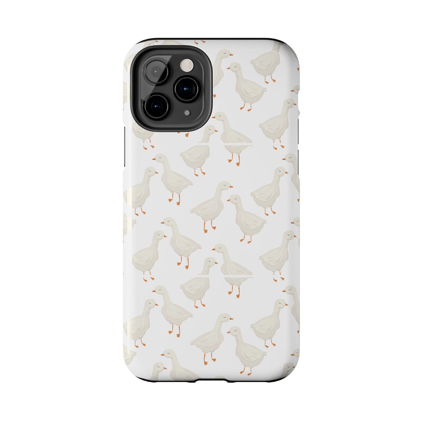 White Goosey - Tough Phone Cases