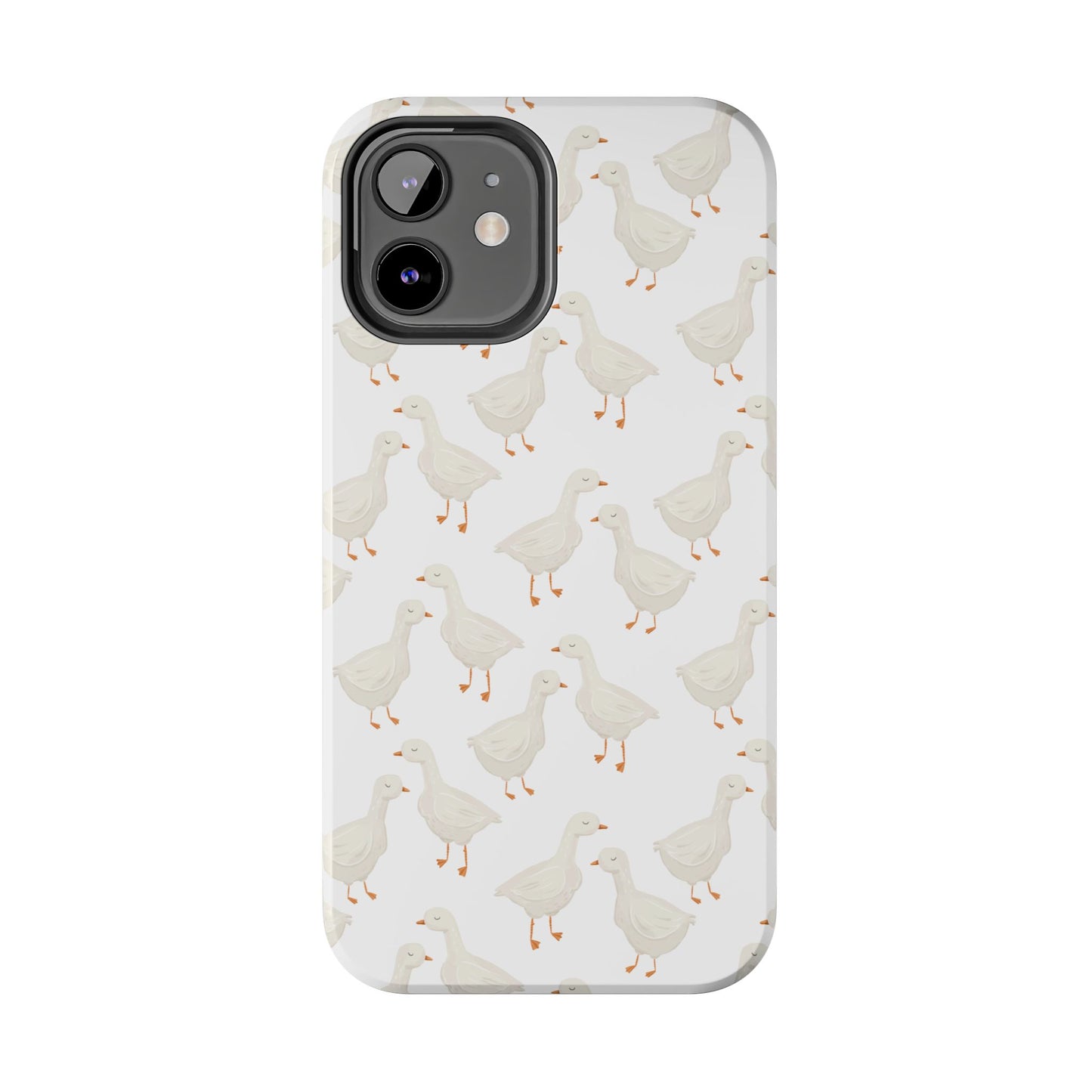White Goosey - Tough Phone Cases