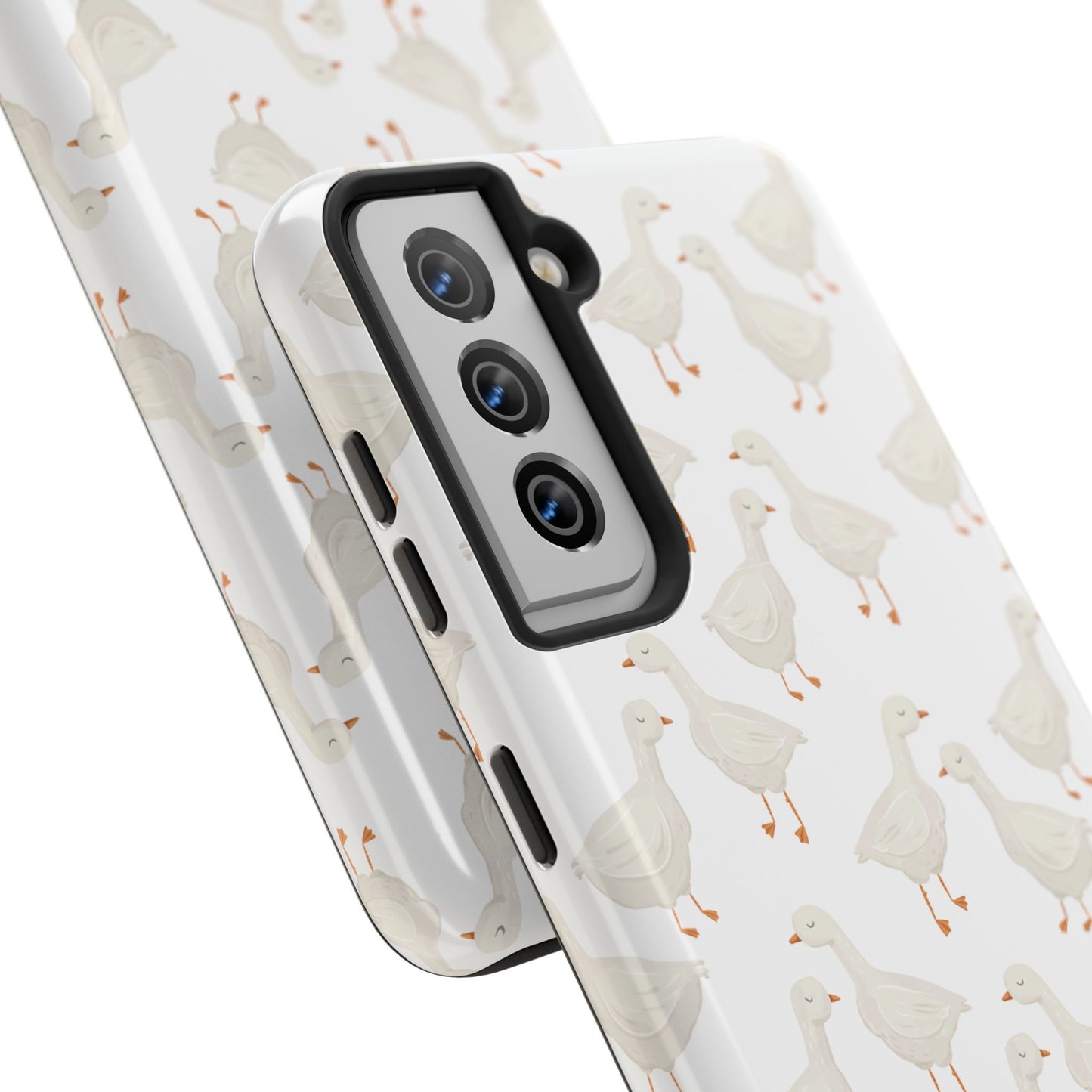 White Goosey - Tough Phone Cases