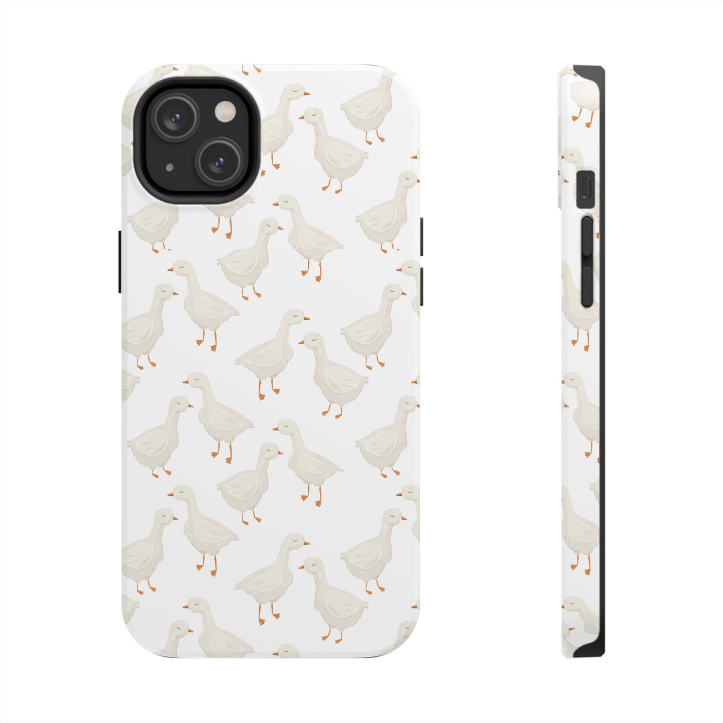 White Goosey - Tough Phone Cases