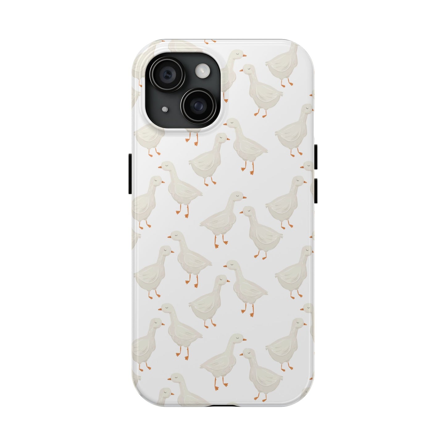 White Goosey - Tough Phone Cases