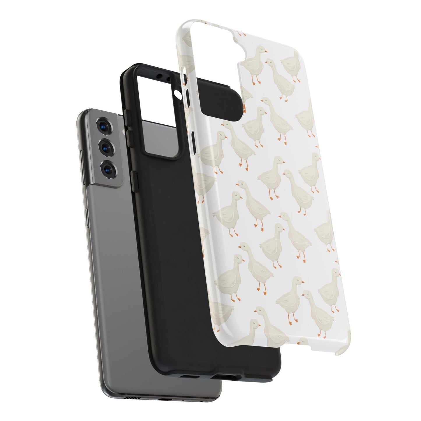 White Goosey - Tough Phone Cases