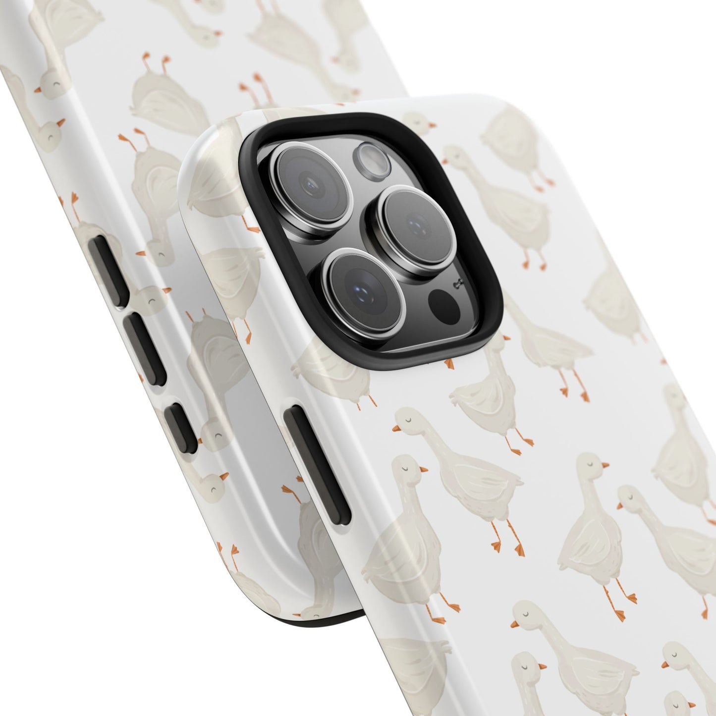 White Goosey - Tough Phone Cases