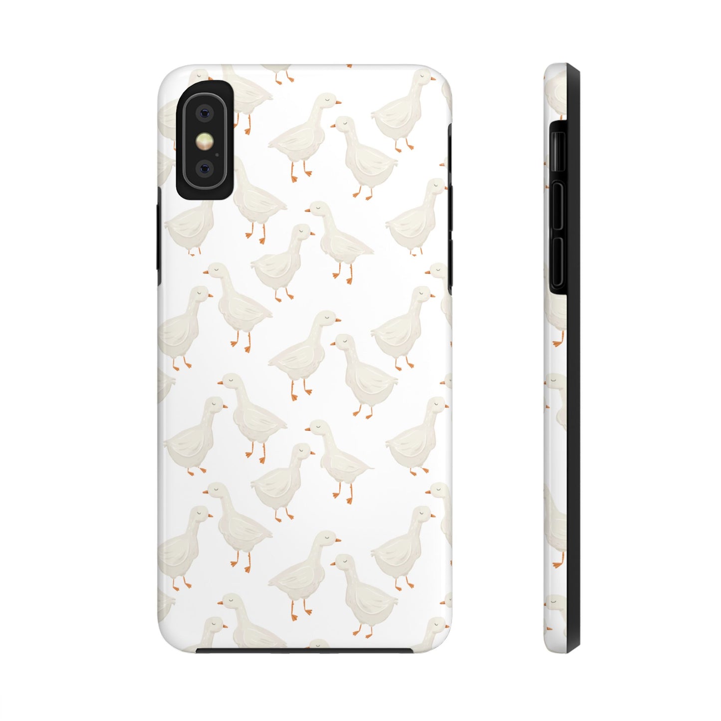 White Goosey - Tough Phone Cases