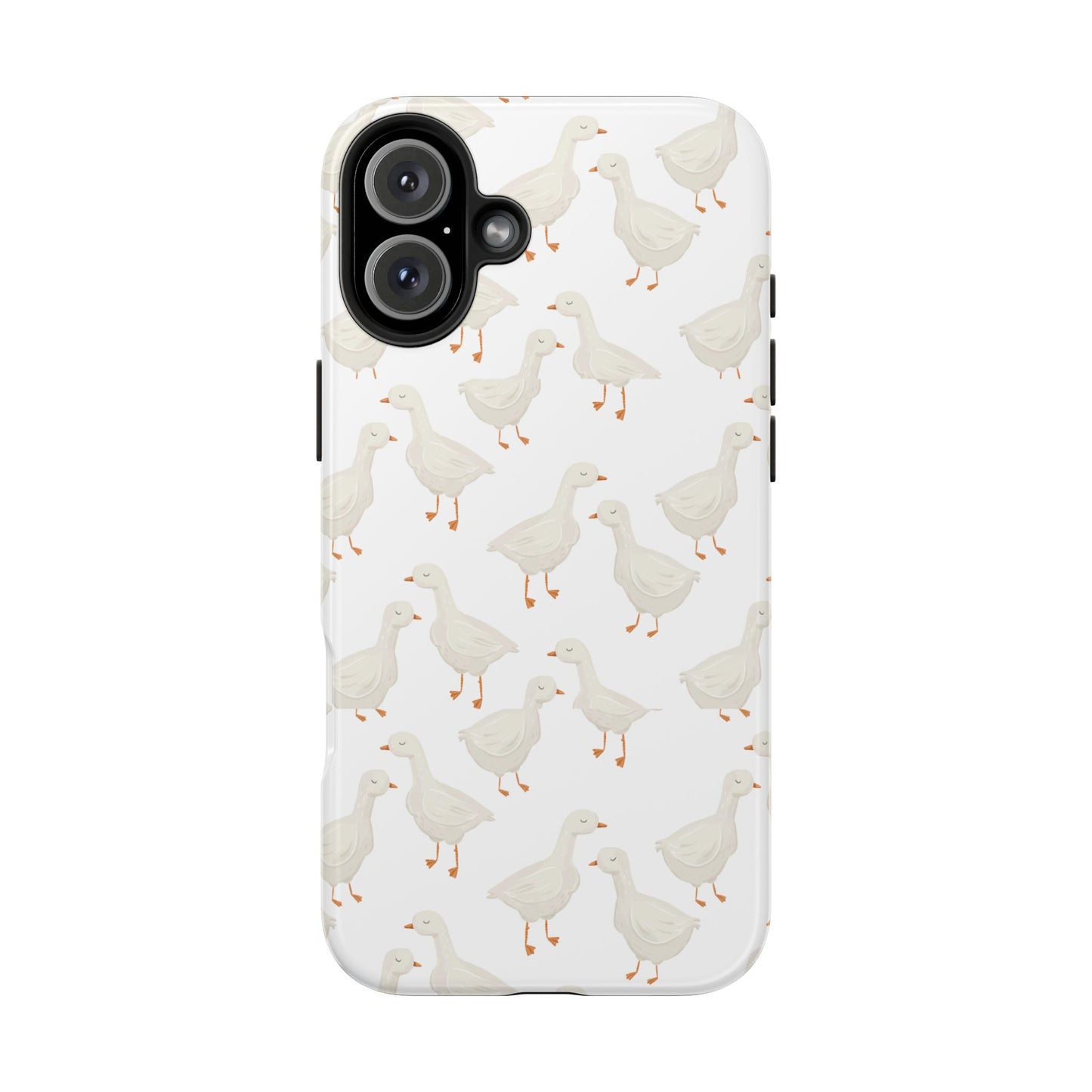 White Goosey - Tough Phone Cases