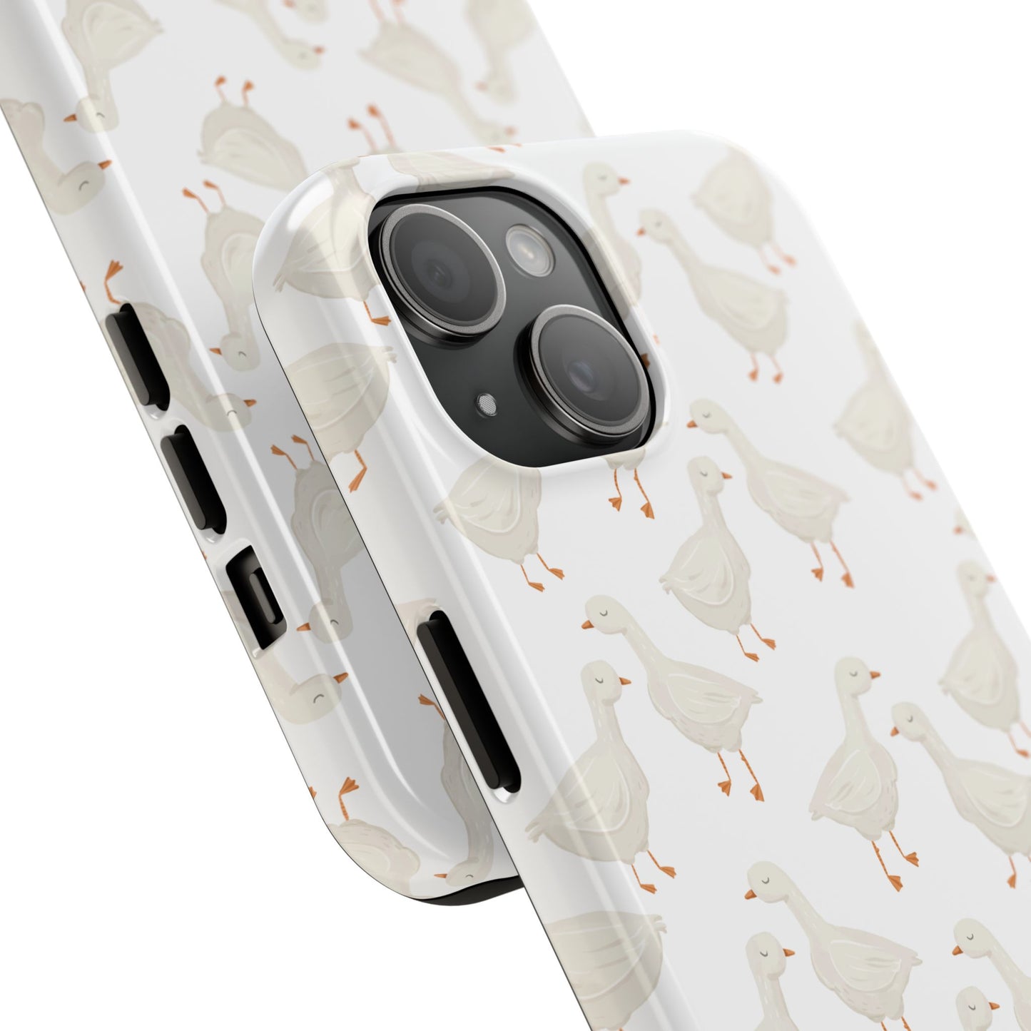 White Goosey - Tough Phone Cases
