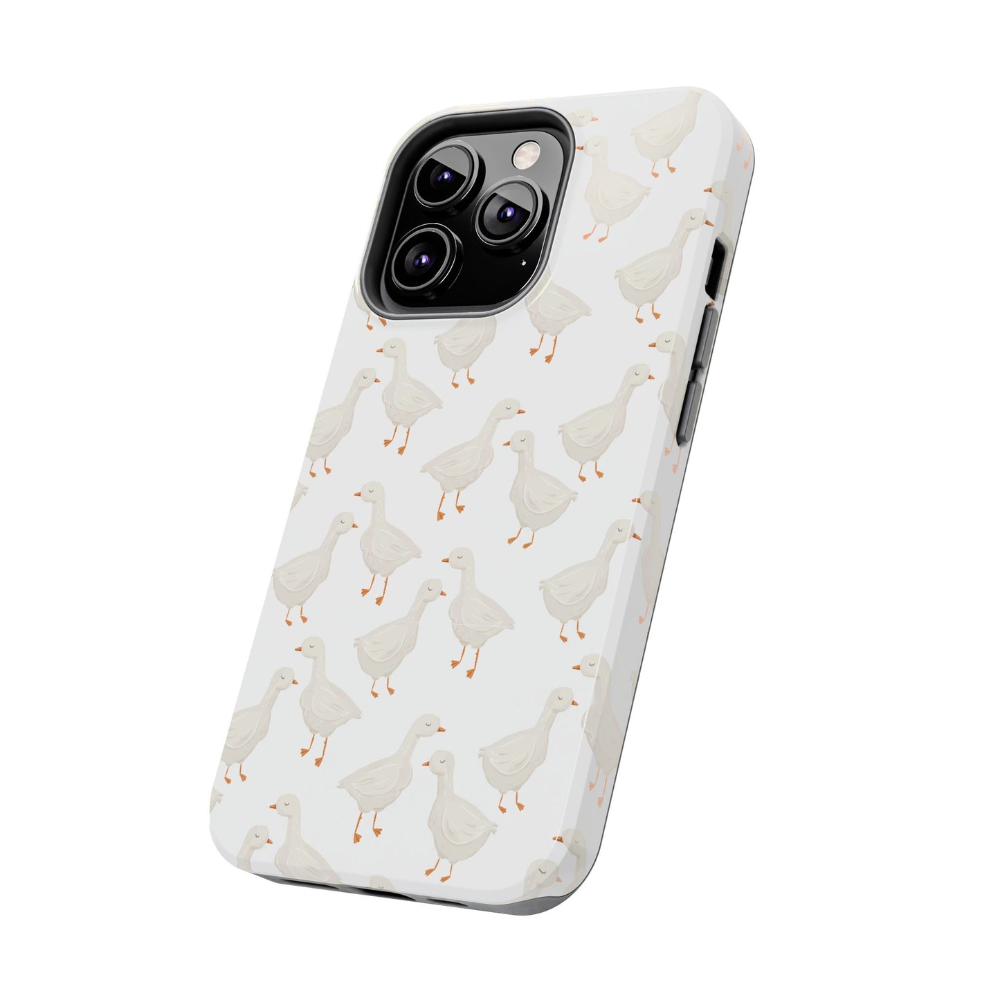 White Goosey - Tough Phone Cases