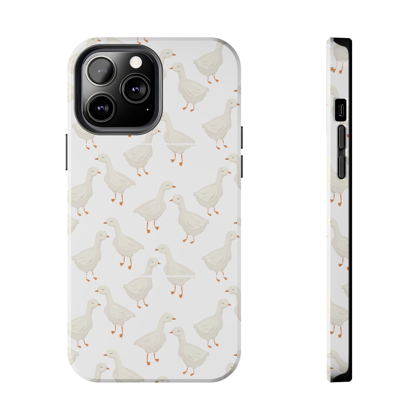 White Goosey - Tough Phone Cases