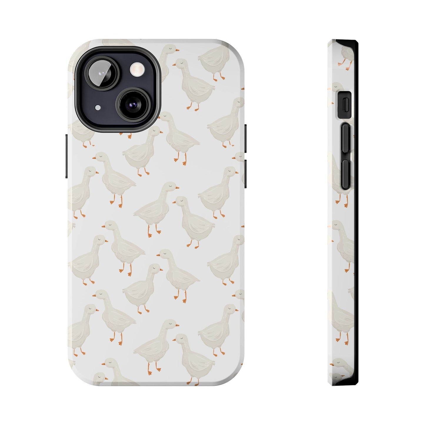 White Goosey - Tough Phone Cases