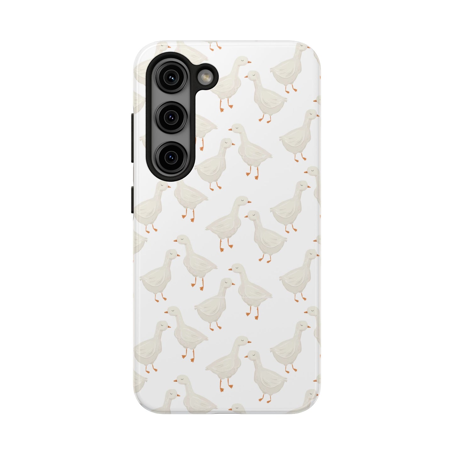 White Goosey - Tough Phone Cases